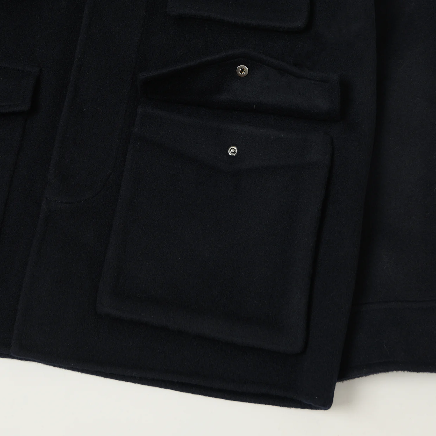 Hartford 'Jake' Wool Field Jacket - Navy - Image 4