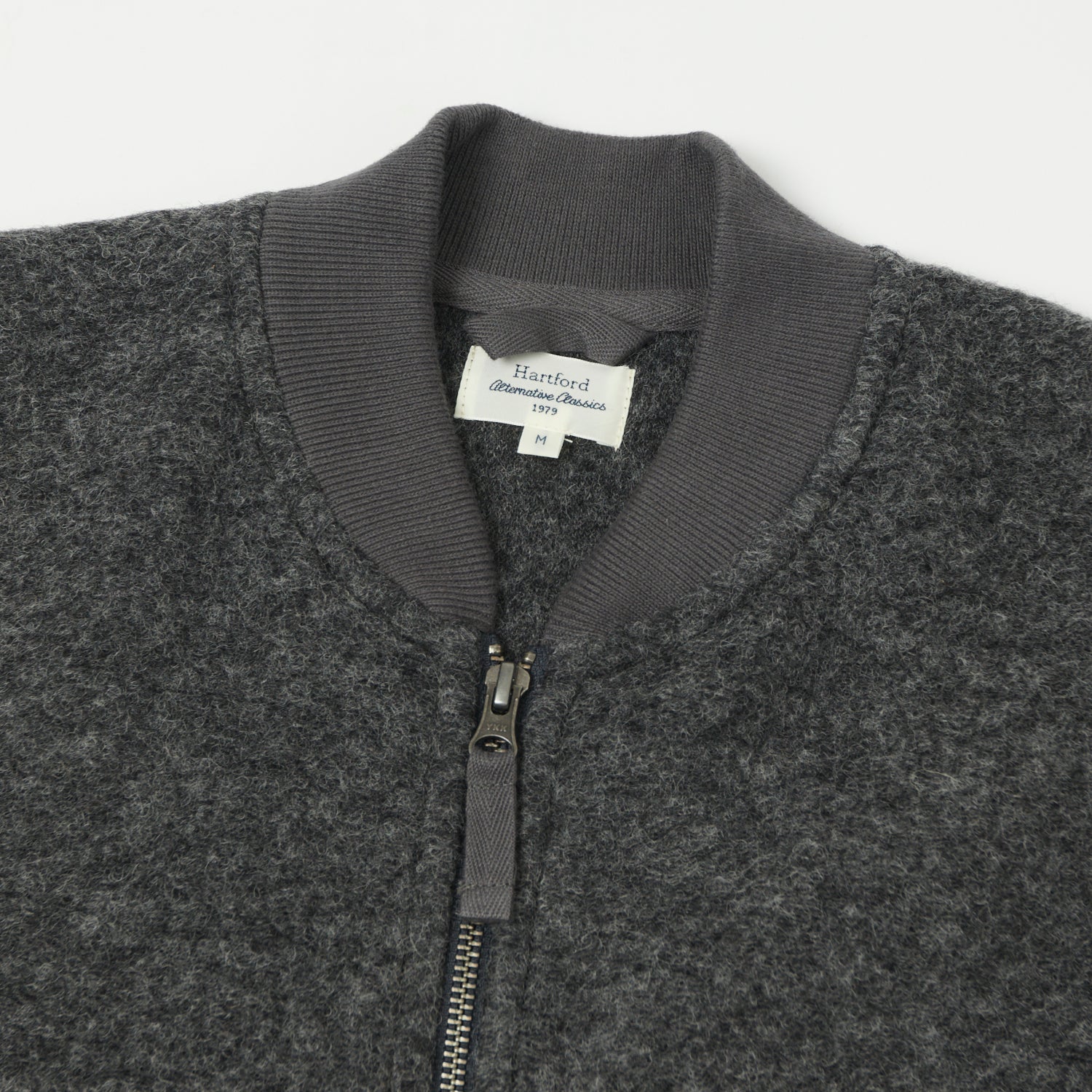 Hartford Knitted Wool Vest - Charcoal - Image 2