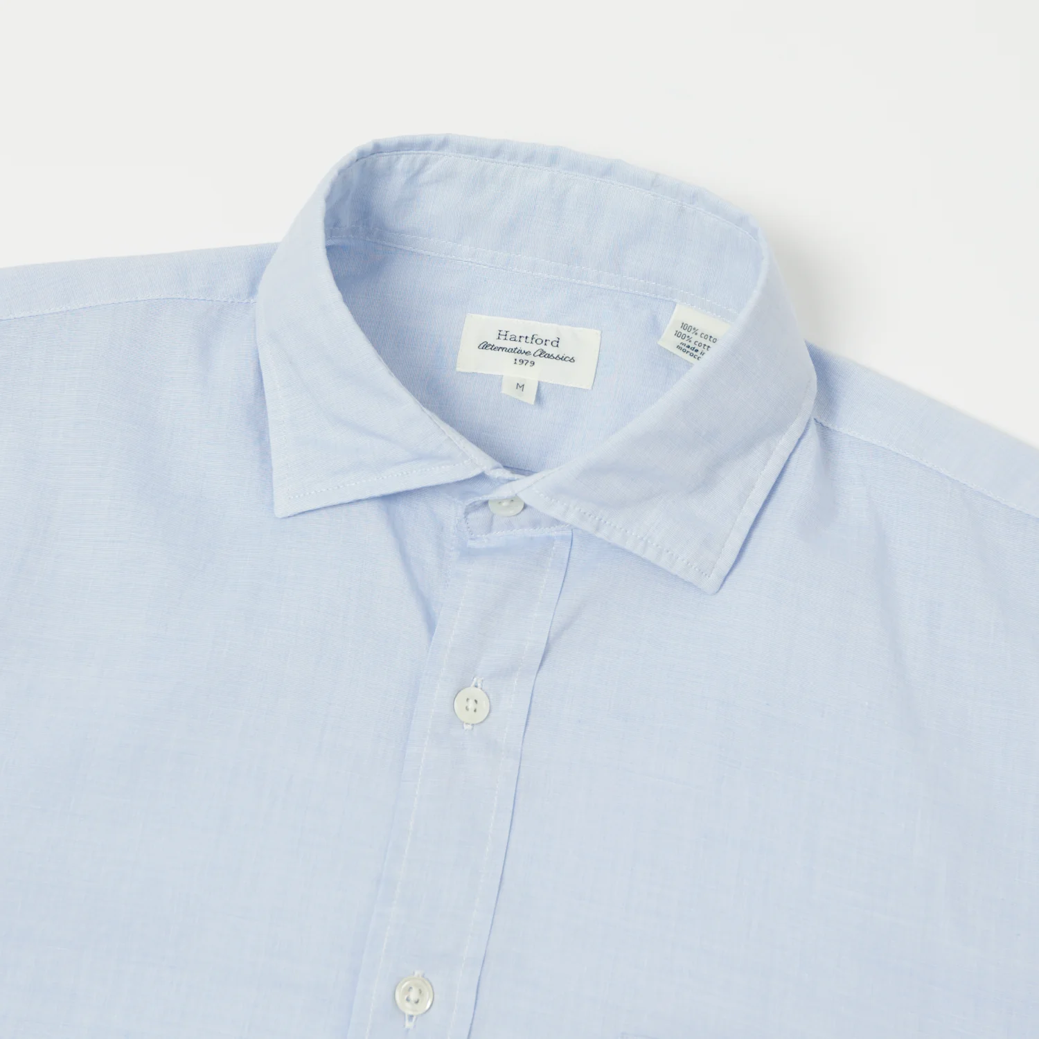 Hartford 'Paul' Shirt - Blue - Image 2