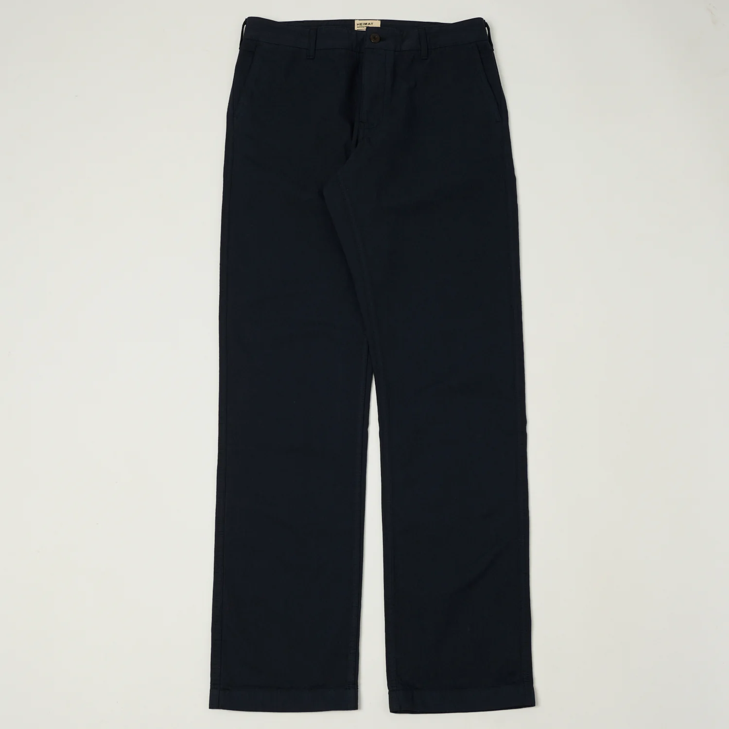 Heimat 'Journey' Herringbone Twill Chinos - Ink
