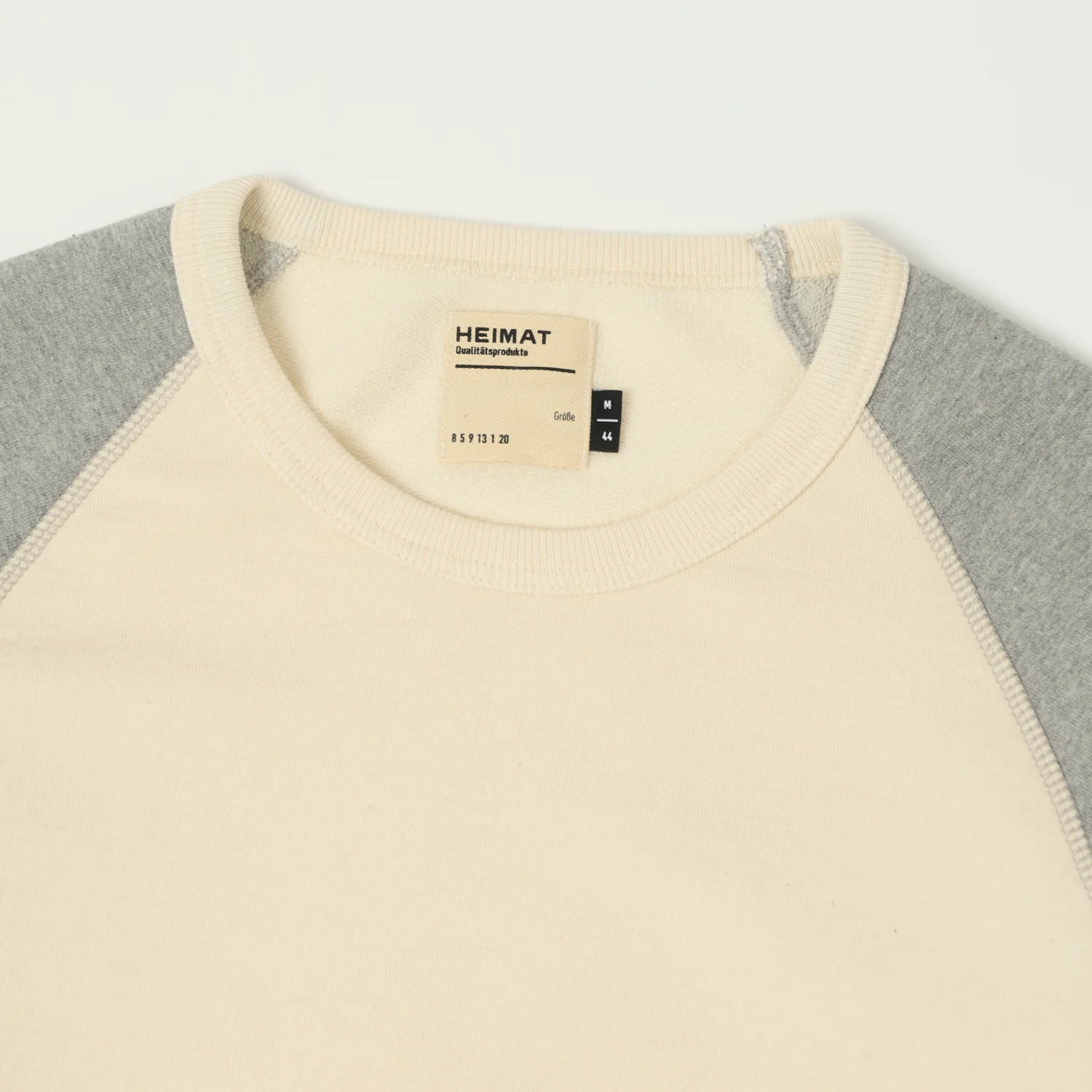 Heimat Training Sweatshirt - Battleship Grey/Seashell - Image 2