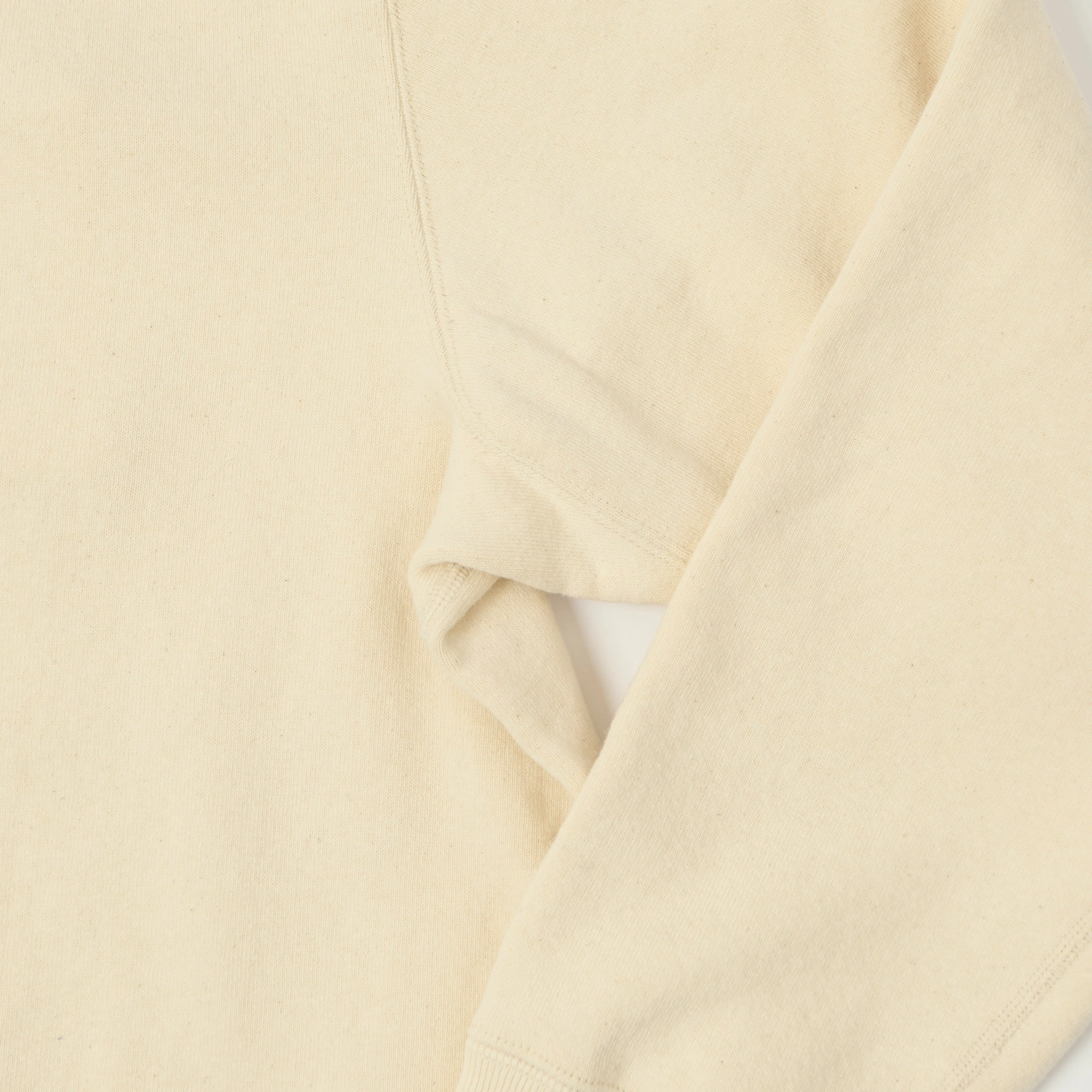 Jackman 'Big Loop' Freedom Sleeve Sweatshirt - Ecru - Image 4