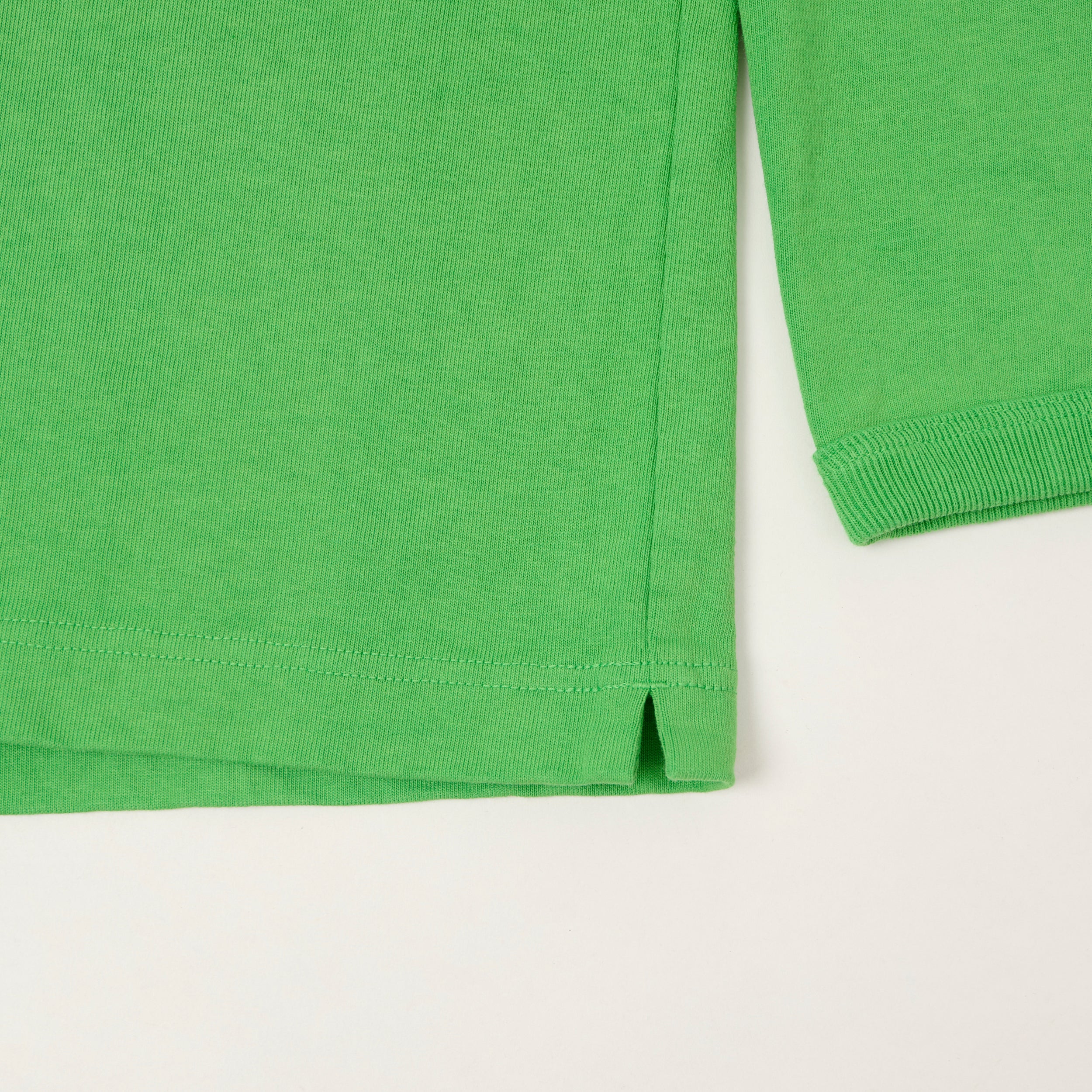 Jackman Long Sleeve Dotsume T-shirt - Apple Green - Image 3