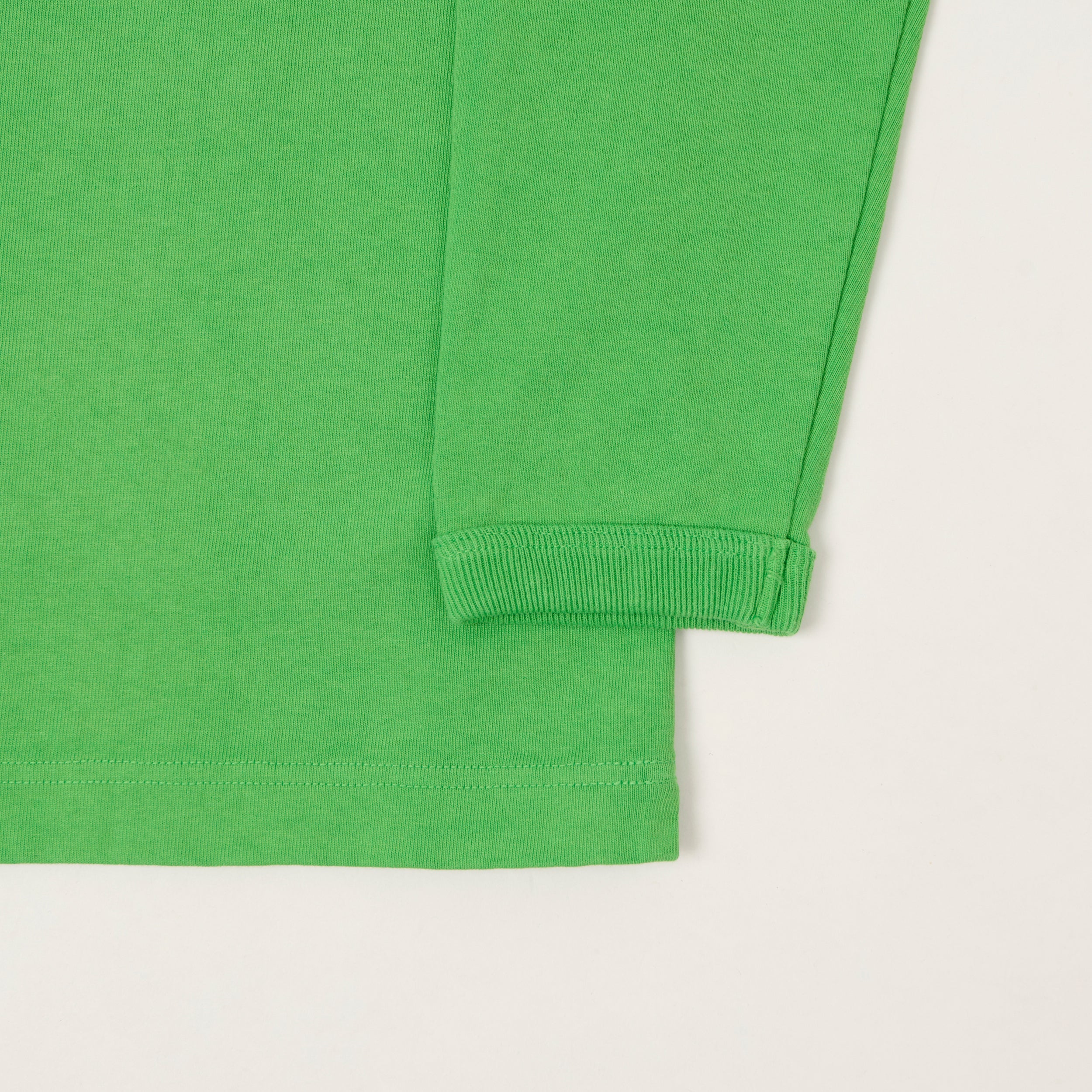 Jackman Long Sleeve Dotsume T-shirt - Apple Green - Image 4