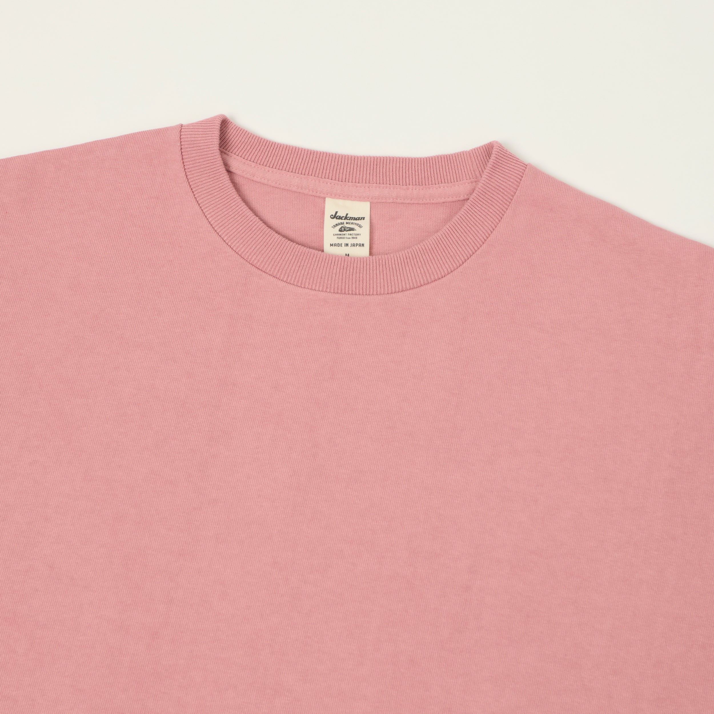 Jackman Dotsume T-shirt - Old Raspberry - Image 2