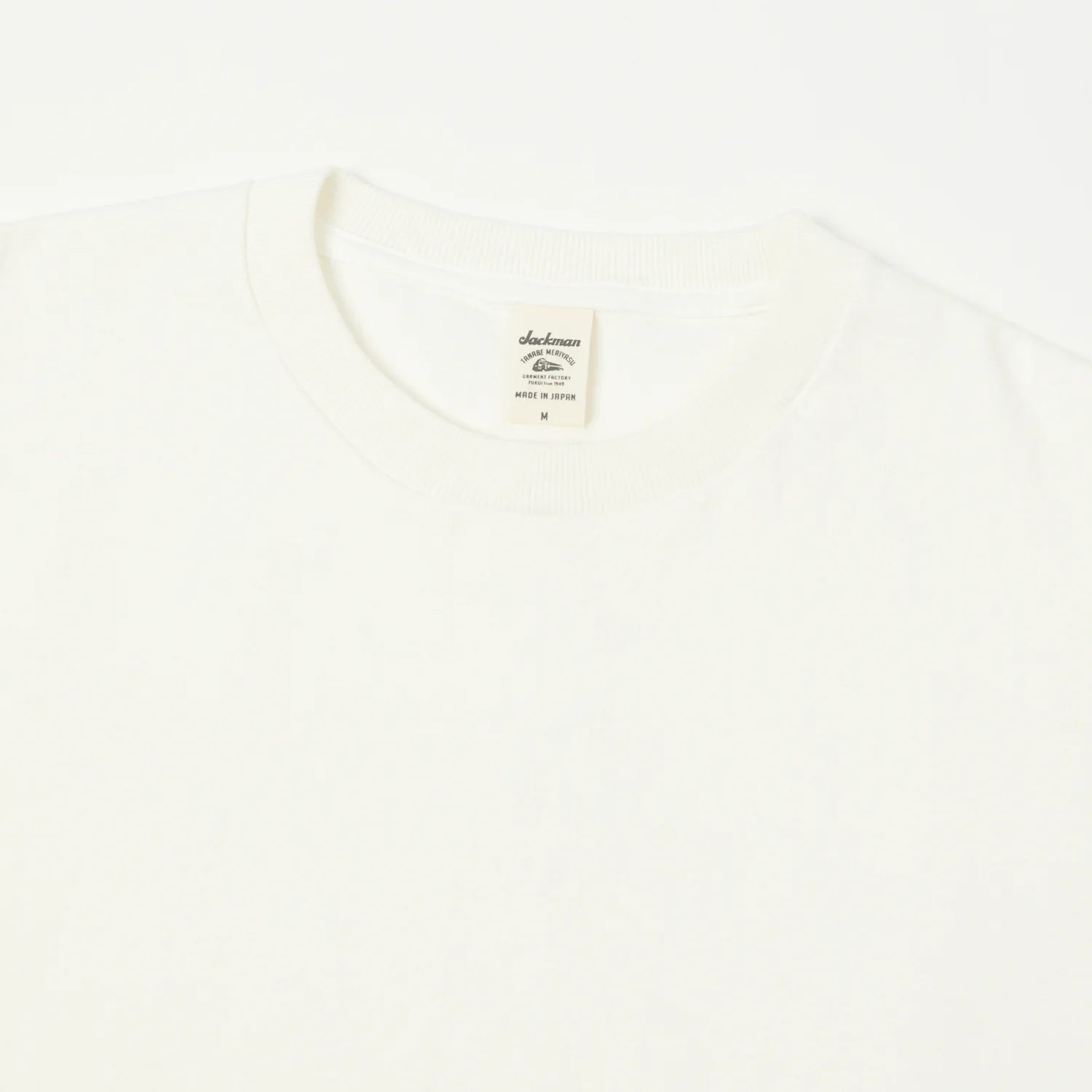 Jackman Dotsume T-Shirt - Off White - Image 2