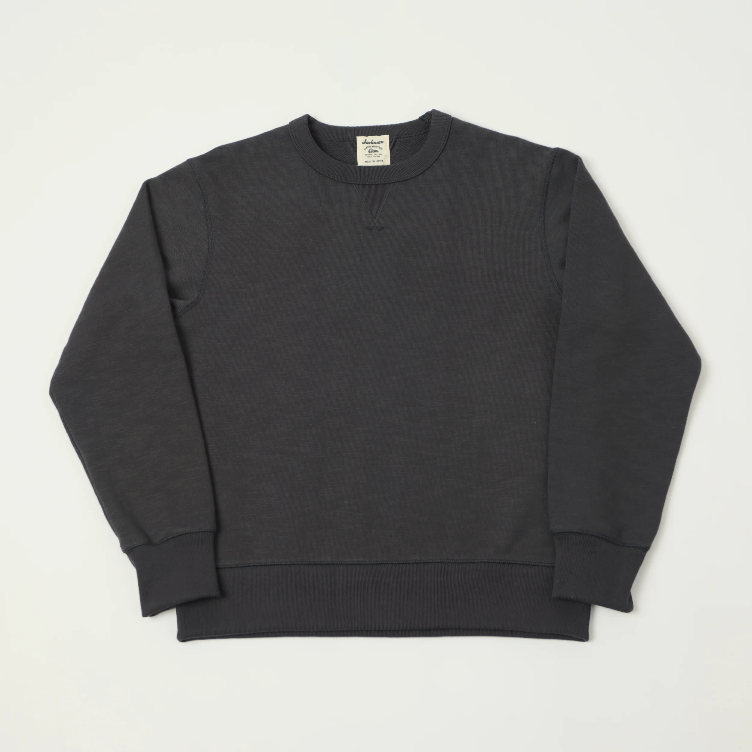 Jackman GG Crewneck Sweatshirt - Ink Black