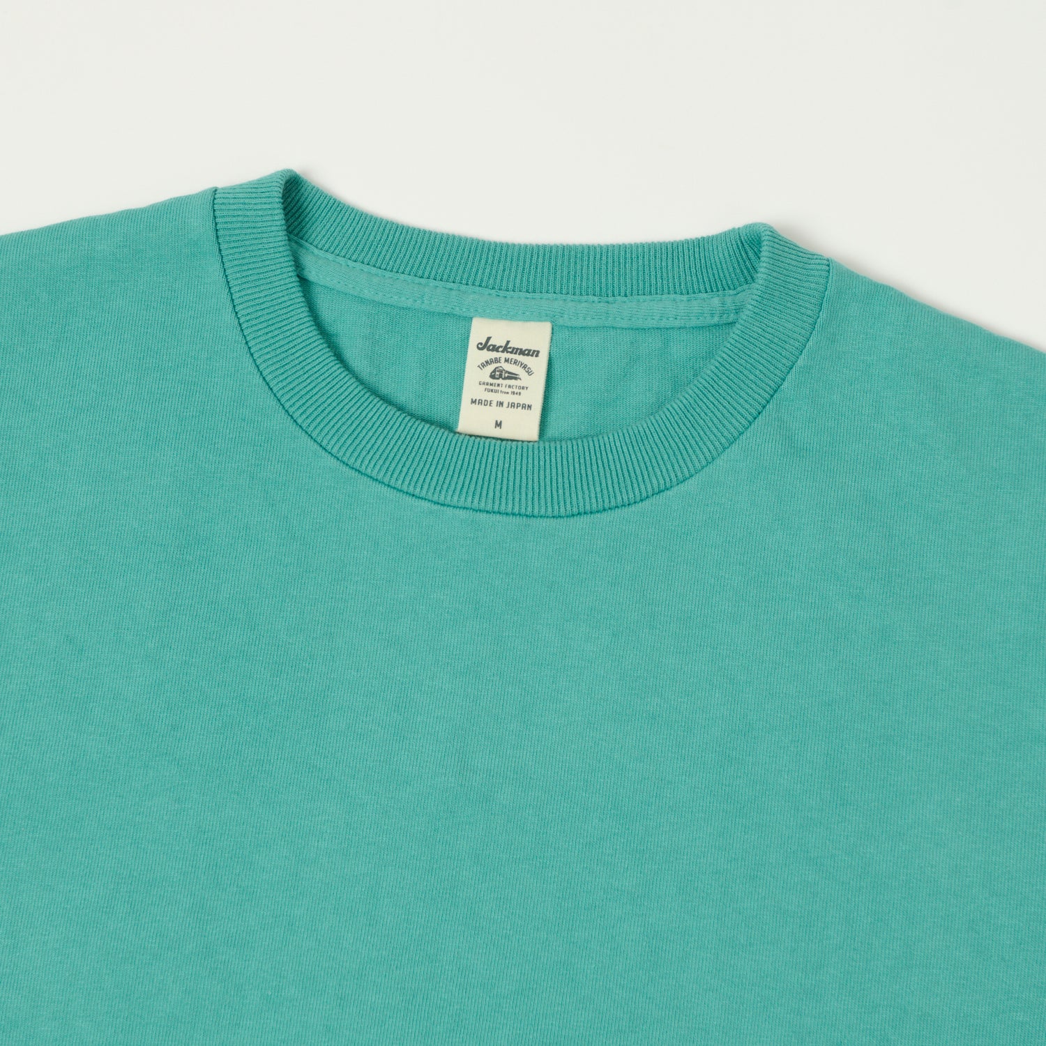 Jackman Dotsume T-Shirt - Emerald - Image 2
