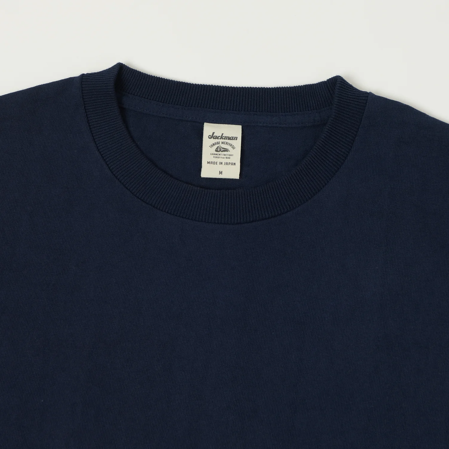 Jackman Dotsume T-Shirt - Navy - Image 2