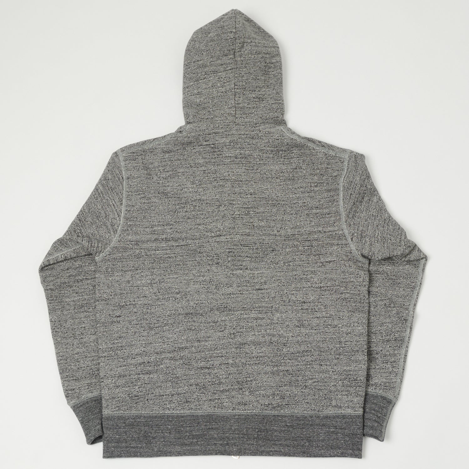 Jackman GG Zip Trough Sweat Parka - Charcoal - Image 5