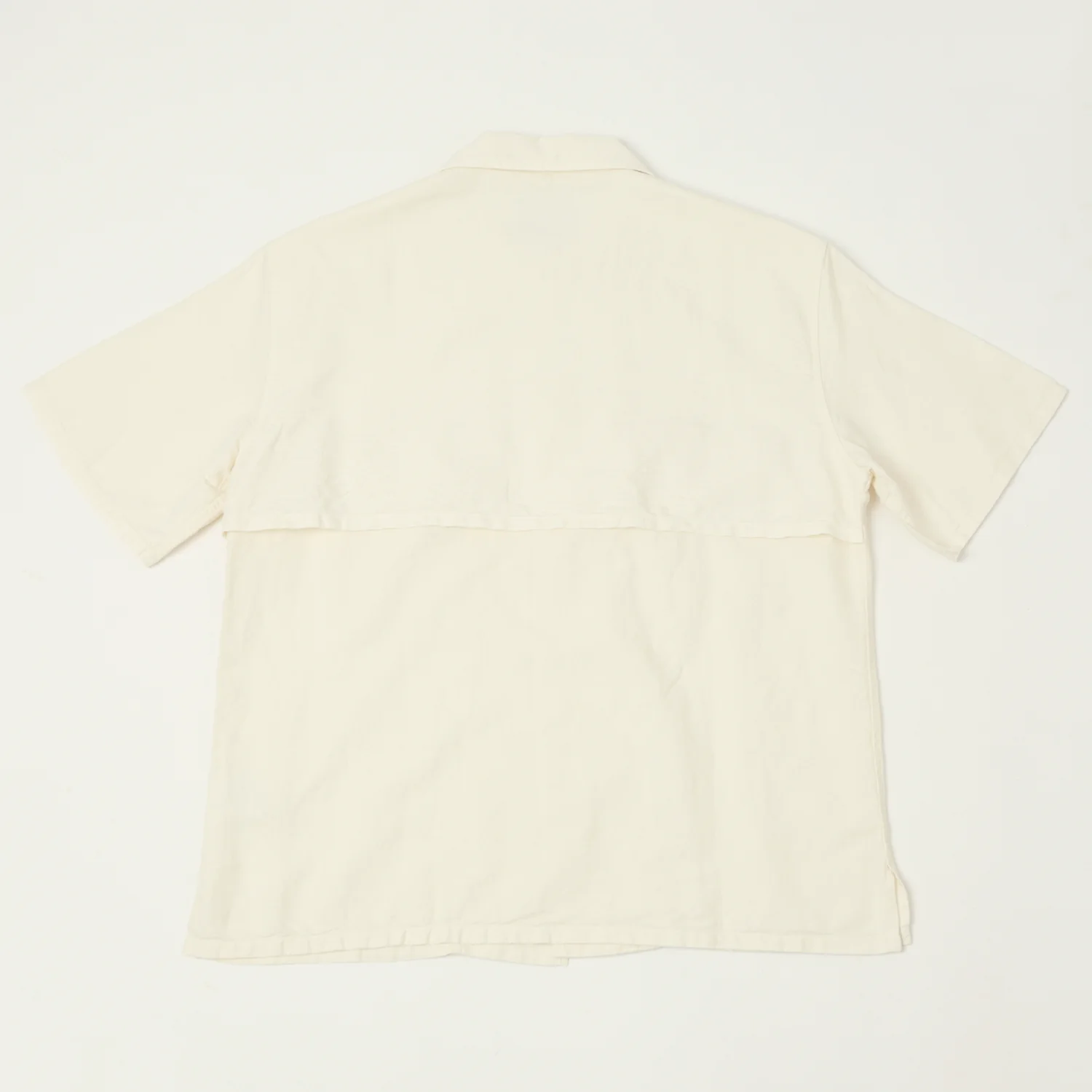 Knickerbocker Mar Cotton & Linen Shirt - Bone - Image 5