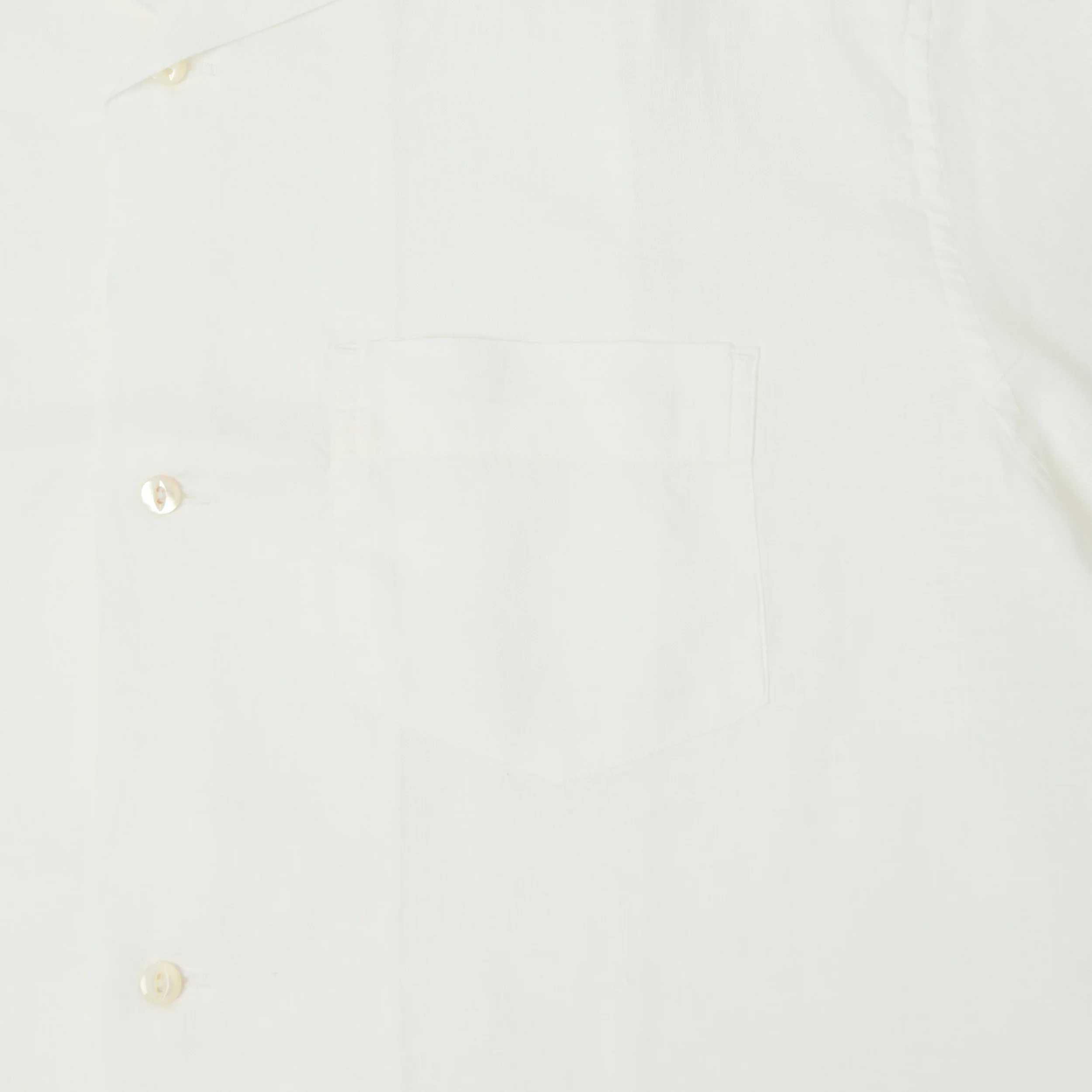 Knickerbocker 'Marina' Linen Camp Shirt - White - Image 5