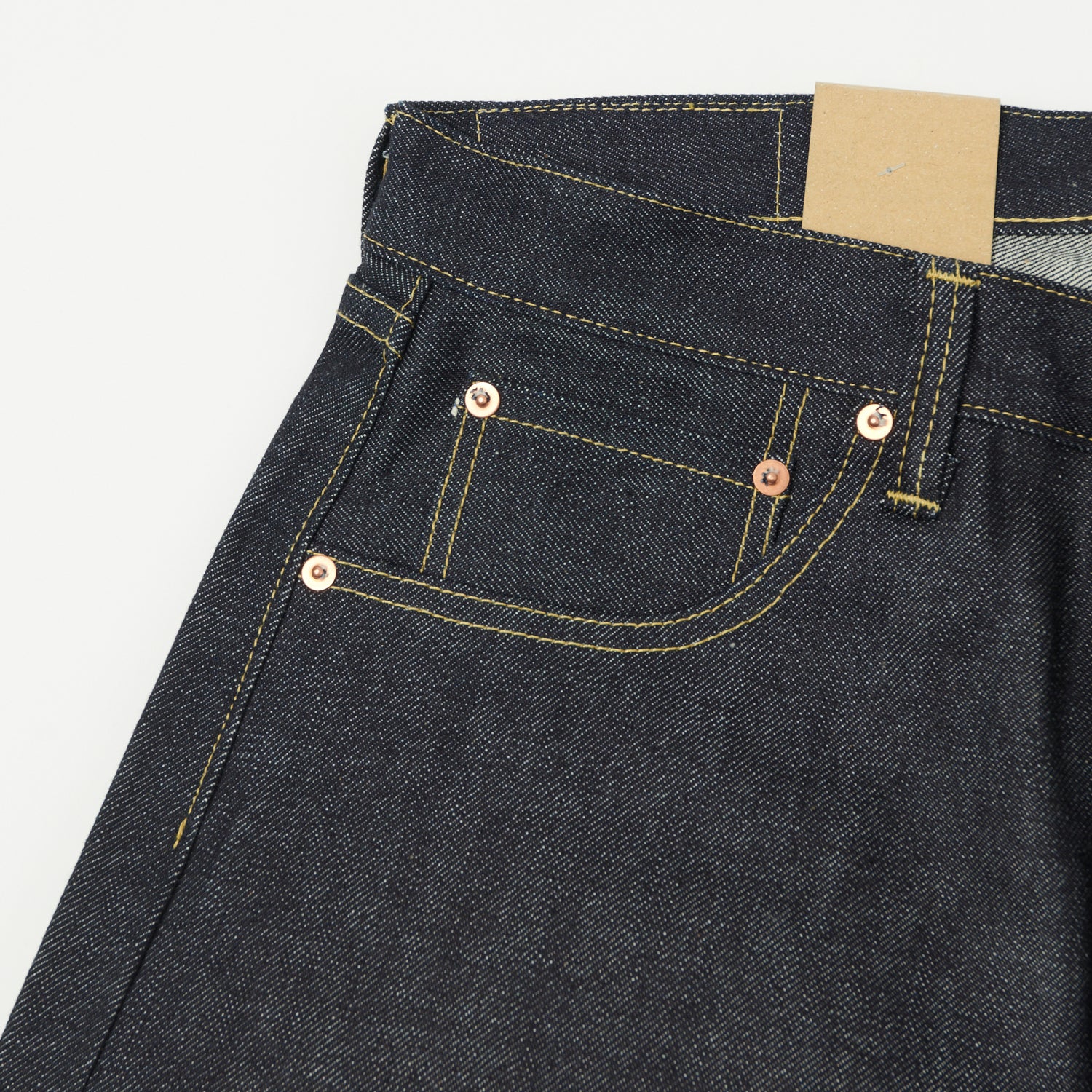 Kojima Genes RNB-1050M 18oz Jeans - Raw - Image 5