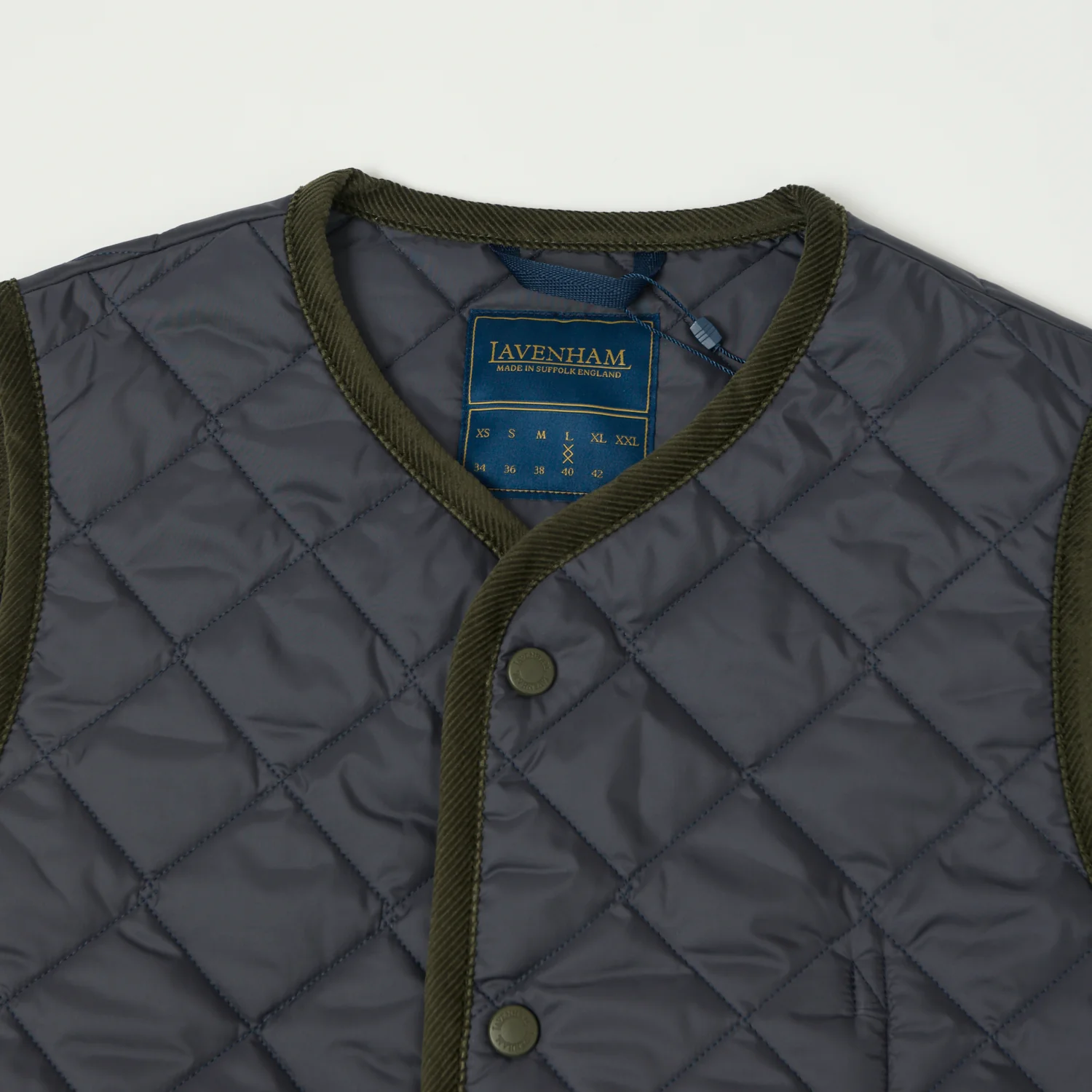 Lavenham Thornham Gilet - Navy - Image 2