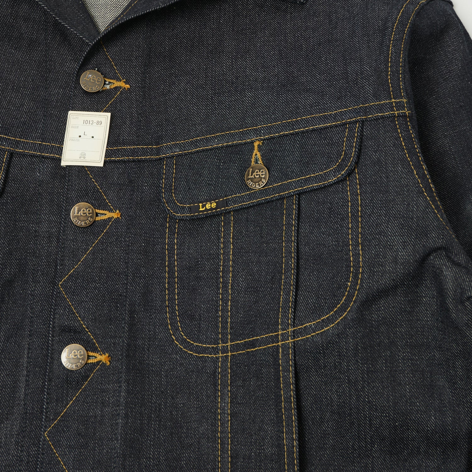 Lee Archives 1946 'Riders' 101J Denim Jacket - Raw - Image 3