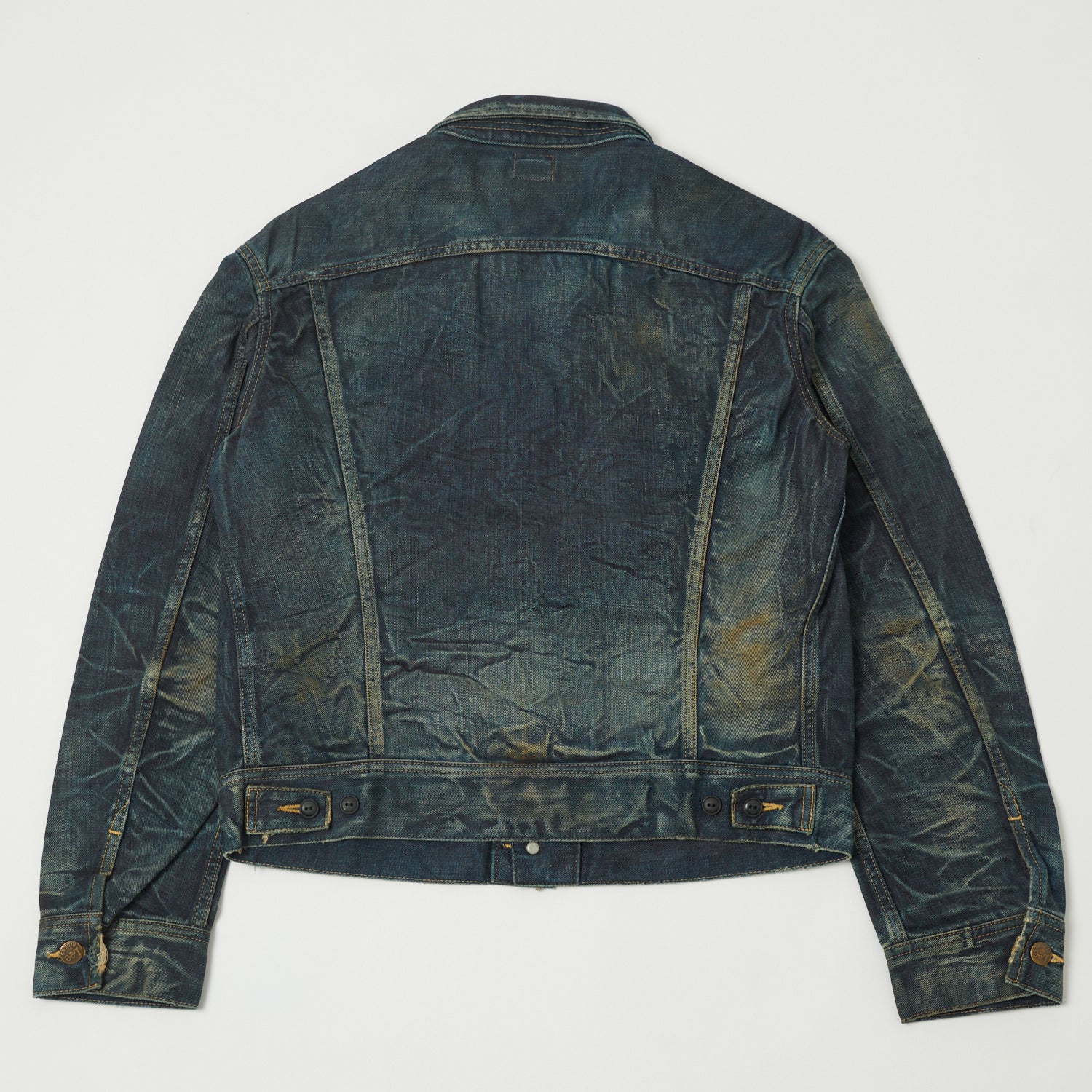 Lee Archives 1946 'Riders' 101J Denim Jacket - Heavy Wash - Image 5