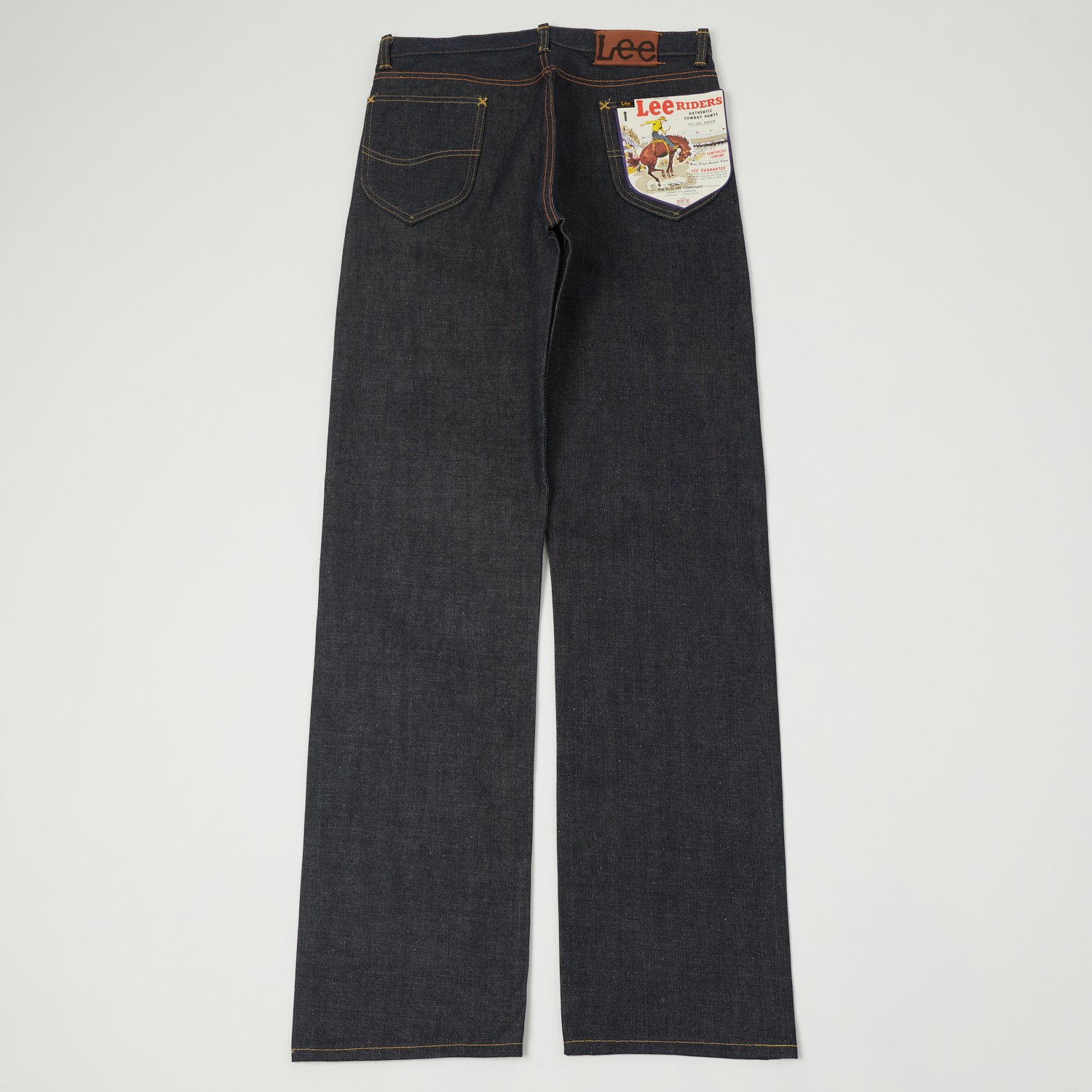 Lee Archives 1952 'Riders' 101Z Regular Straight Jean - Raw - Image 3