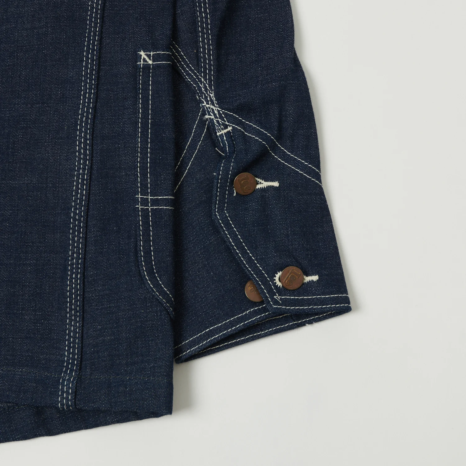 Lee Archives 1949 'Loco' Denim Coverall Jacket - Raw - Image 6