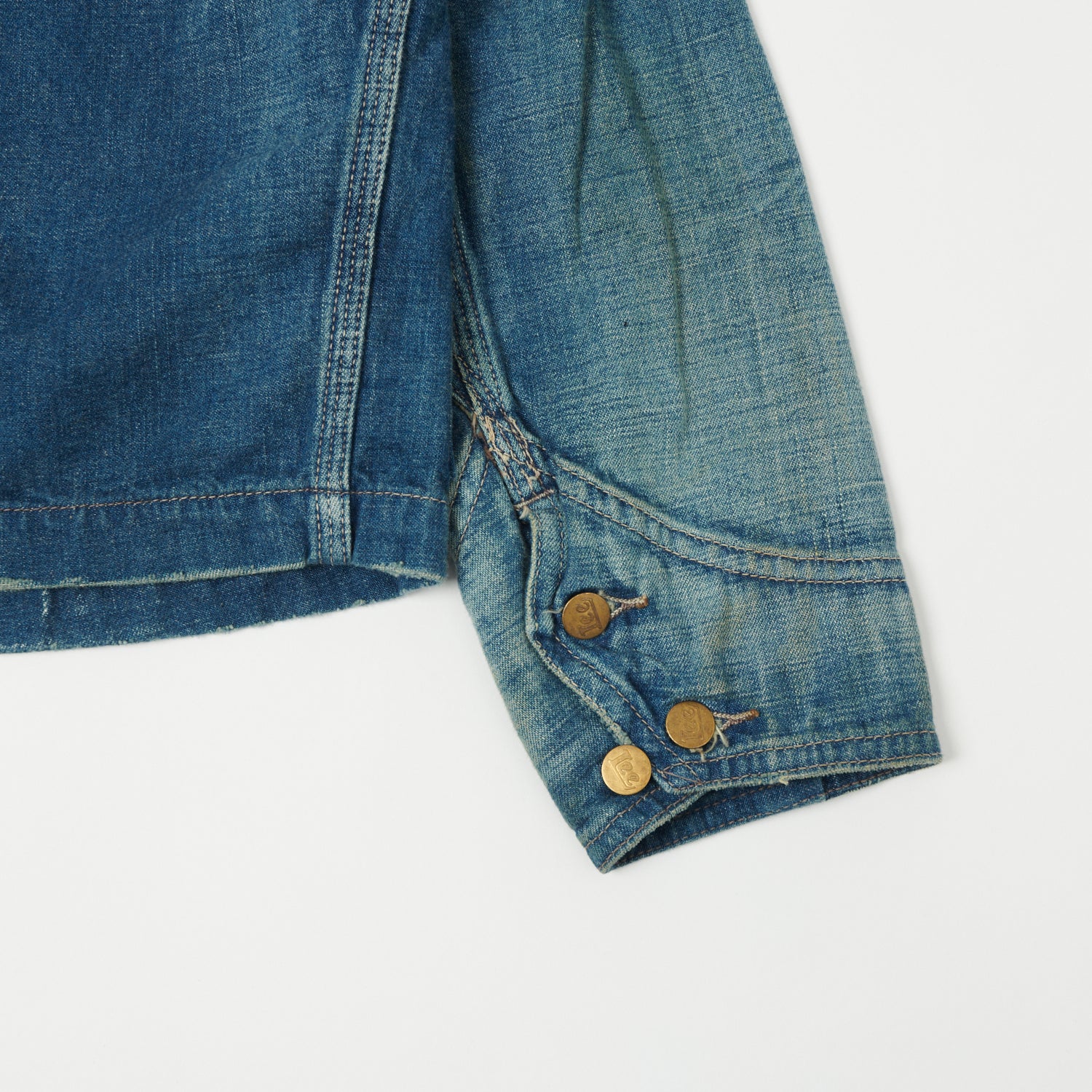 Lee Archives 191J 'Loco' Denim Jacket - Heavy Wash - Image 5