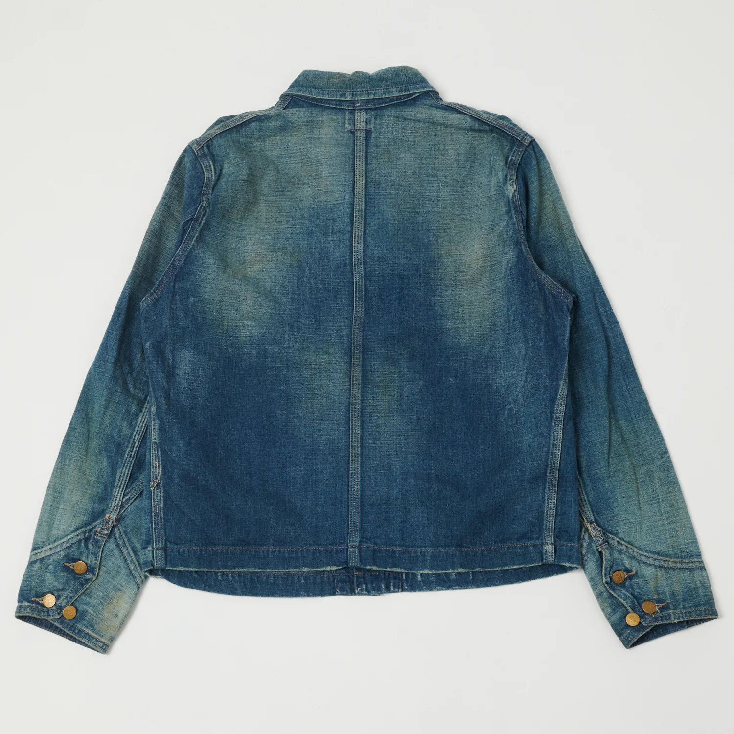 Lee Archives 191J 'Loco' Denim Jacket - Heavy Wash - Image 6