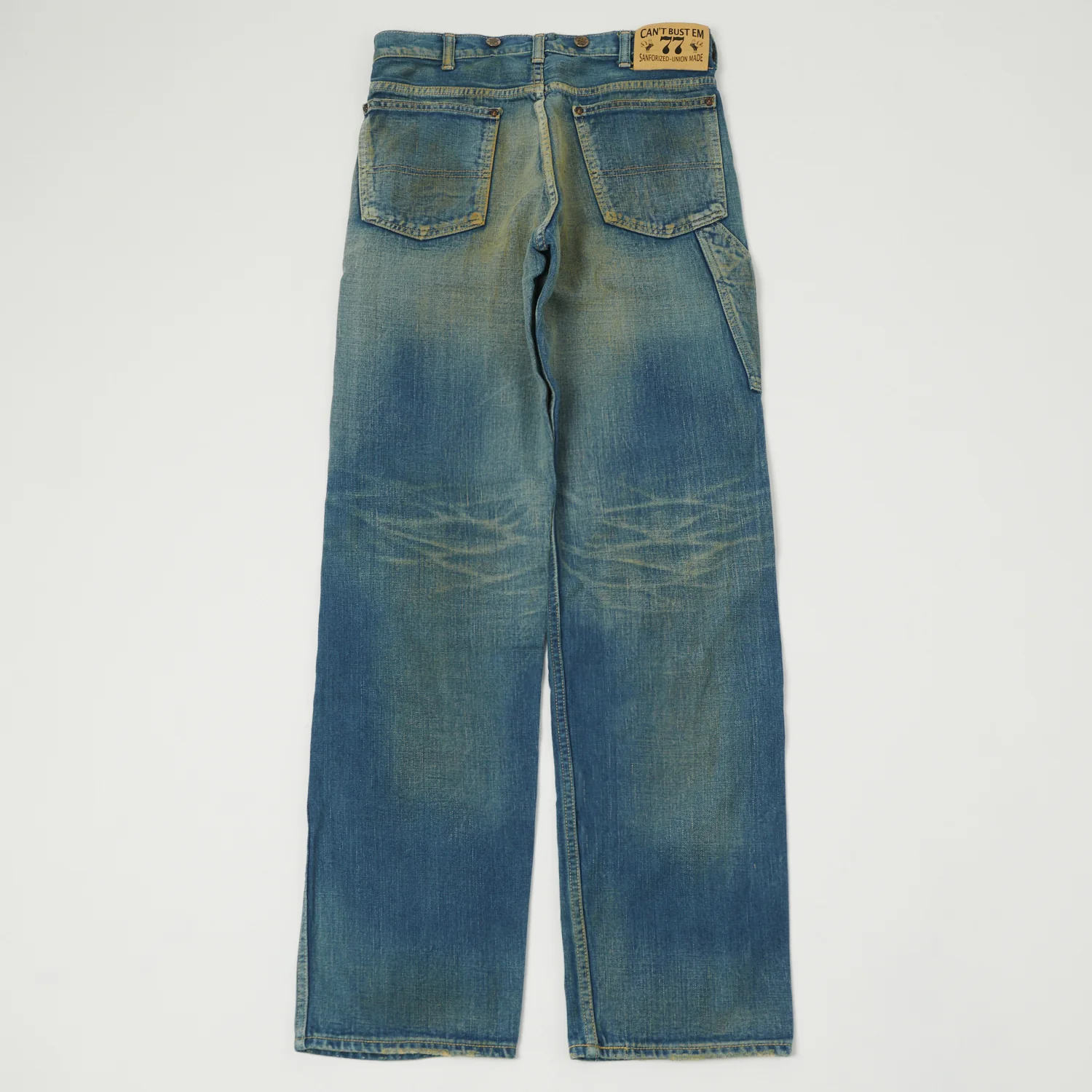 Lee Archives 'Can't Bust 'Em' 77 Logger Regular Straight Jean - Heavy Wash - Image 3