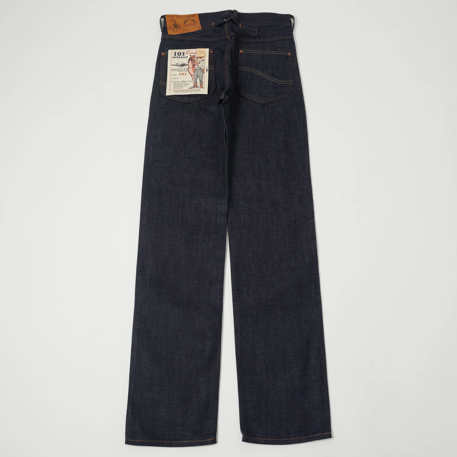 Lee Archives 'Cowboy' 101 Jeans - Raw - Image 6