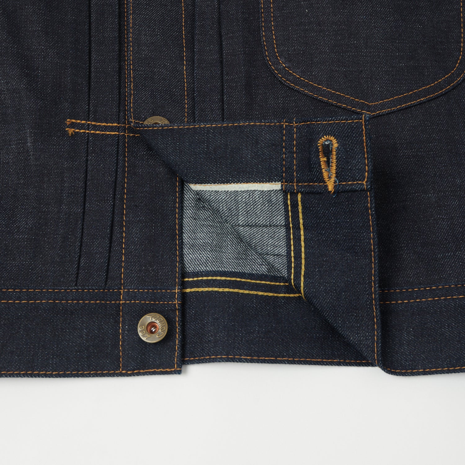 Lee Archives 1937 'Real Vintage Cowboy' 101J Denim Jacket - Raw - Image 4