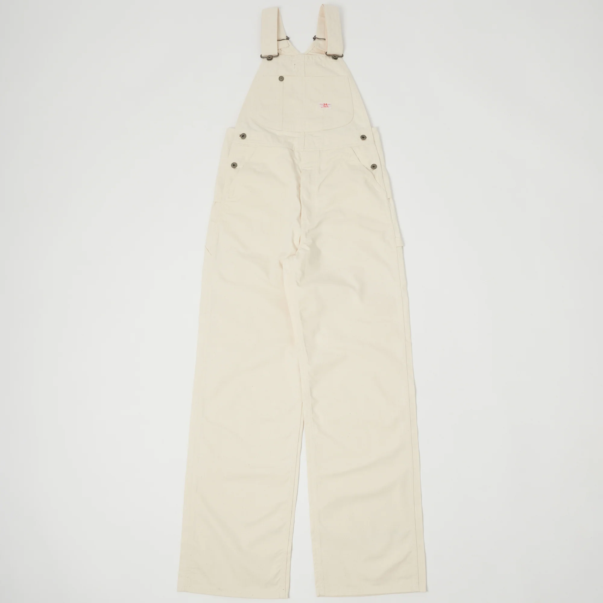 Lee Archives WWII Bib Overall - Ecru Raw