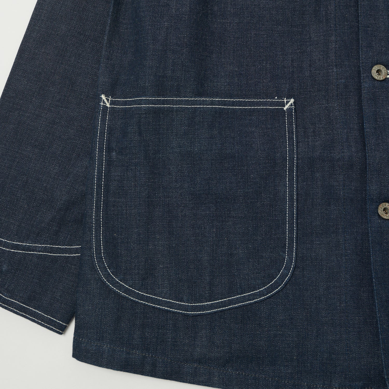 Lee Archives WWII 'Loco' Denim Coverall Jacket - Raw - Image 4