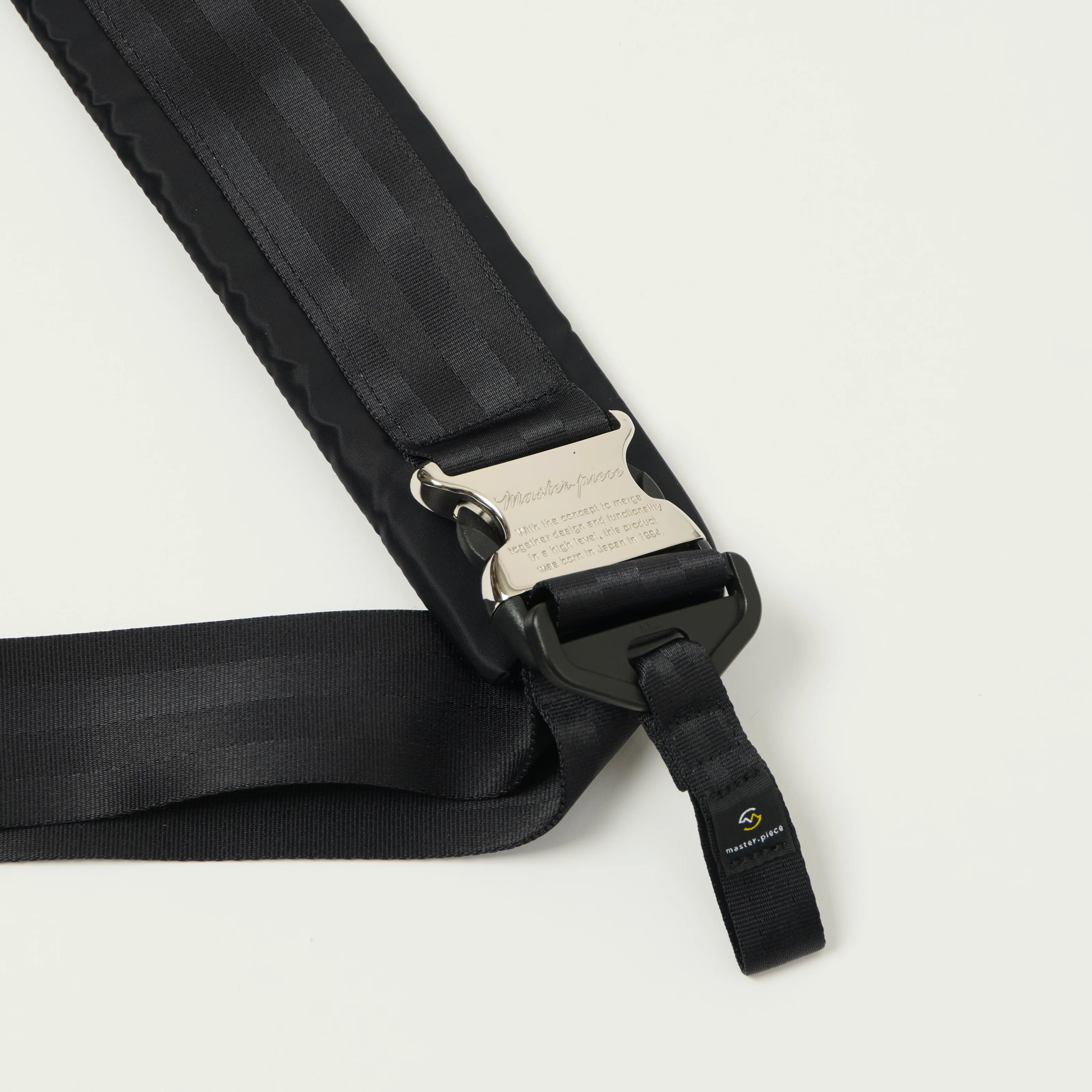Master-Piece Lightning Messenger Bag - Black - Image 3