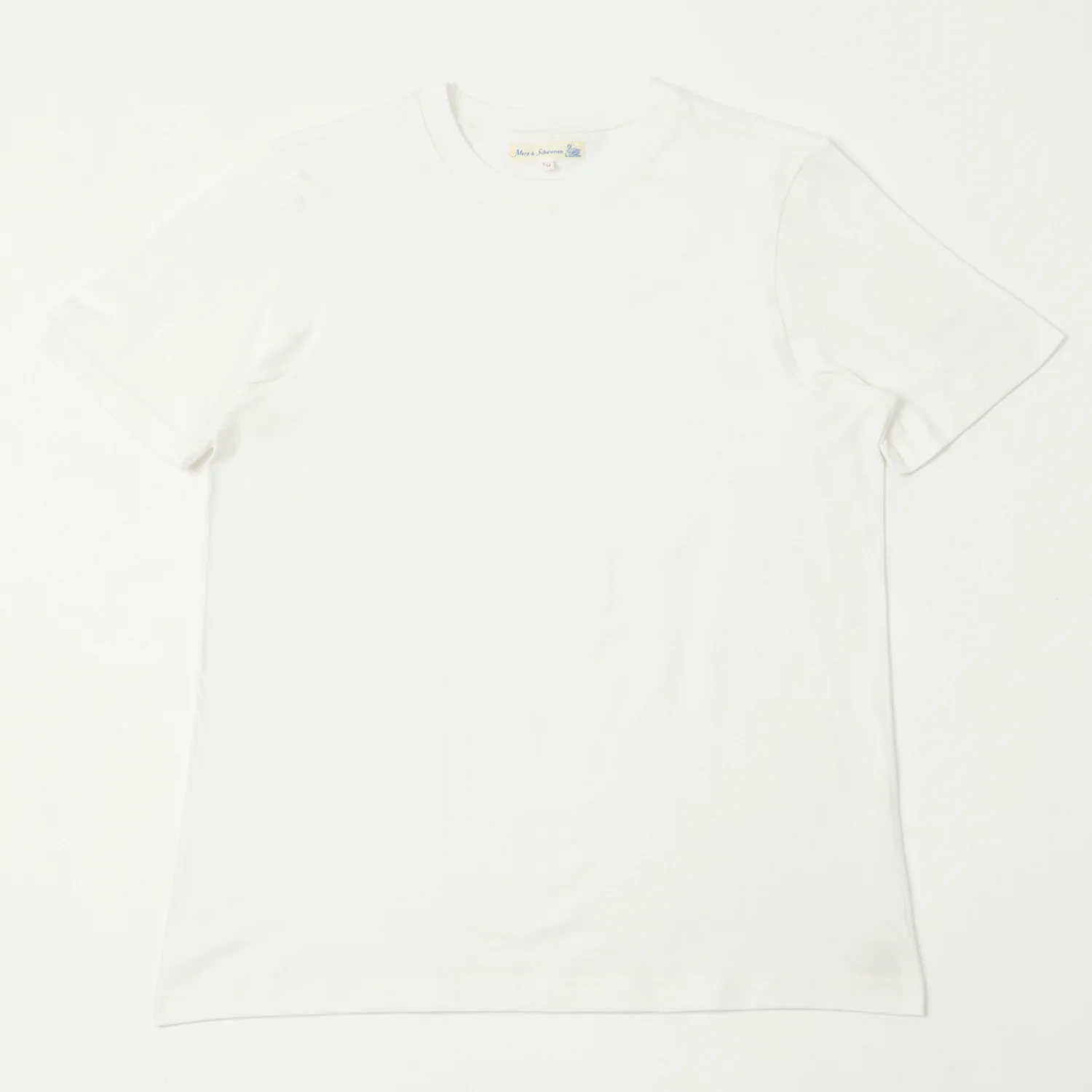 Merz b. Schwanen 1940s Relaxed Lightweight T-Shirt - White