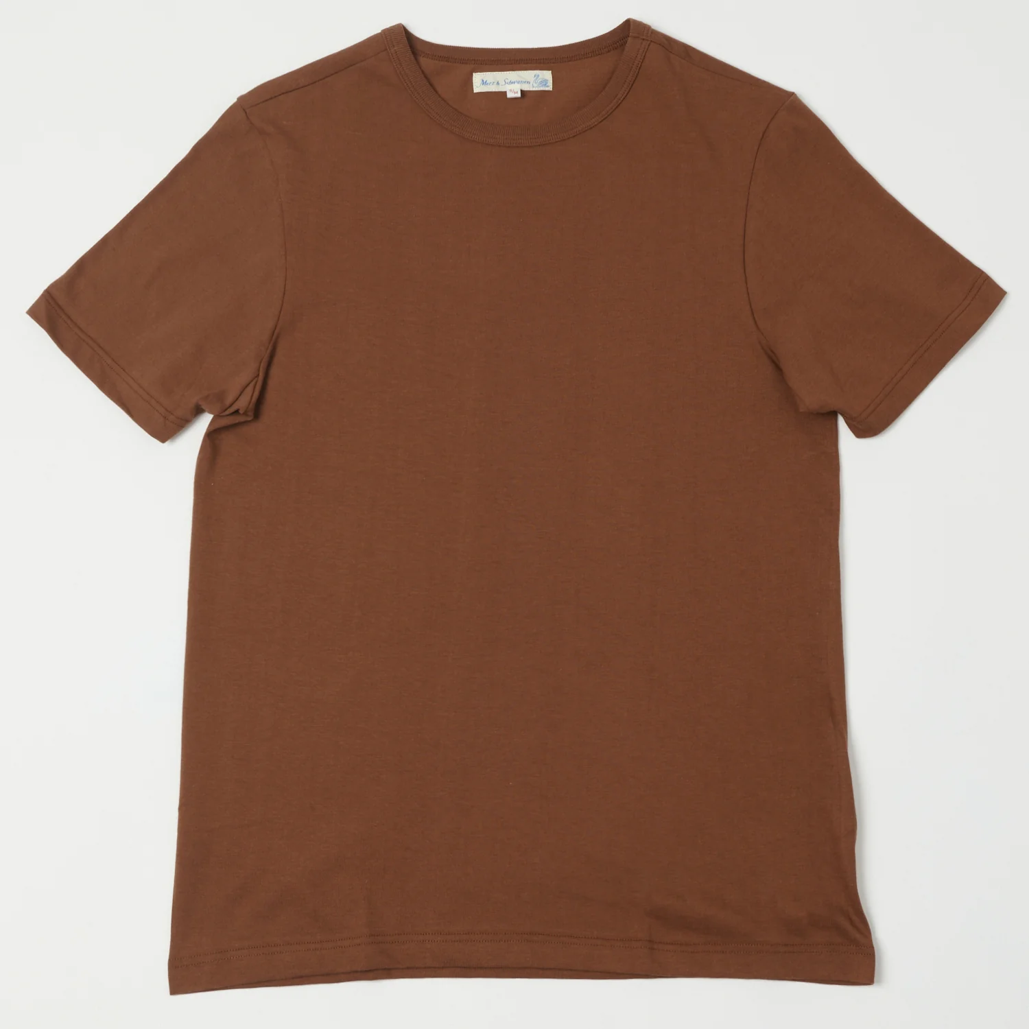 Merz b. Schwanen 1950s Classic Lightweight T-Shirt - Tan