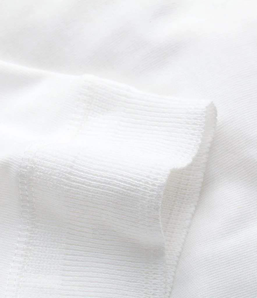 Merz b. Schwanen 207 Short Sleeve Henley - White - Image 3