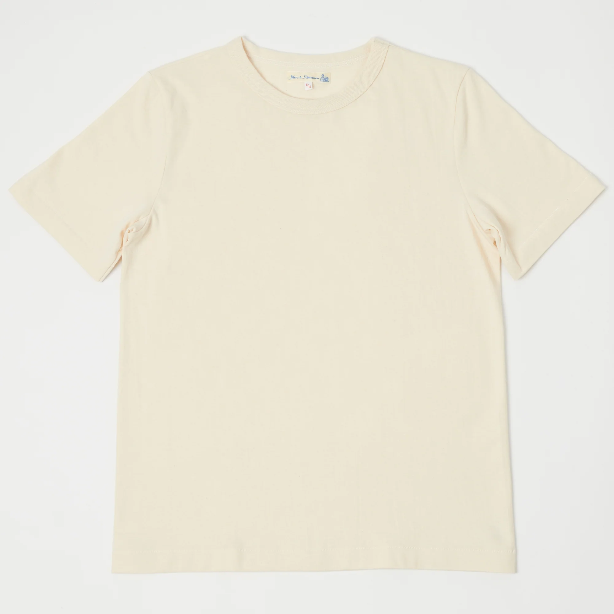 Merz b. Schwanen 214 Relaxed T-Shirt - Nature