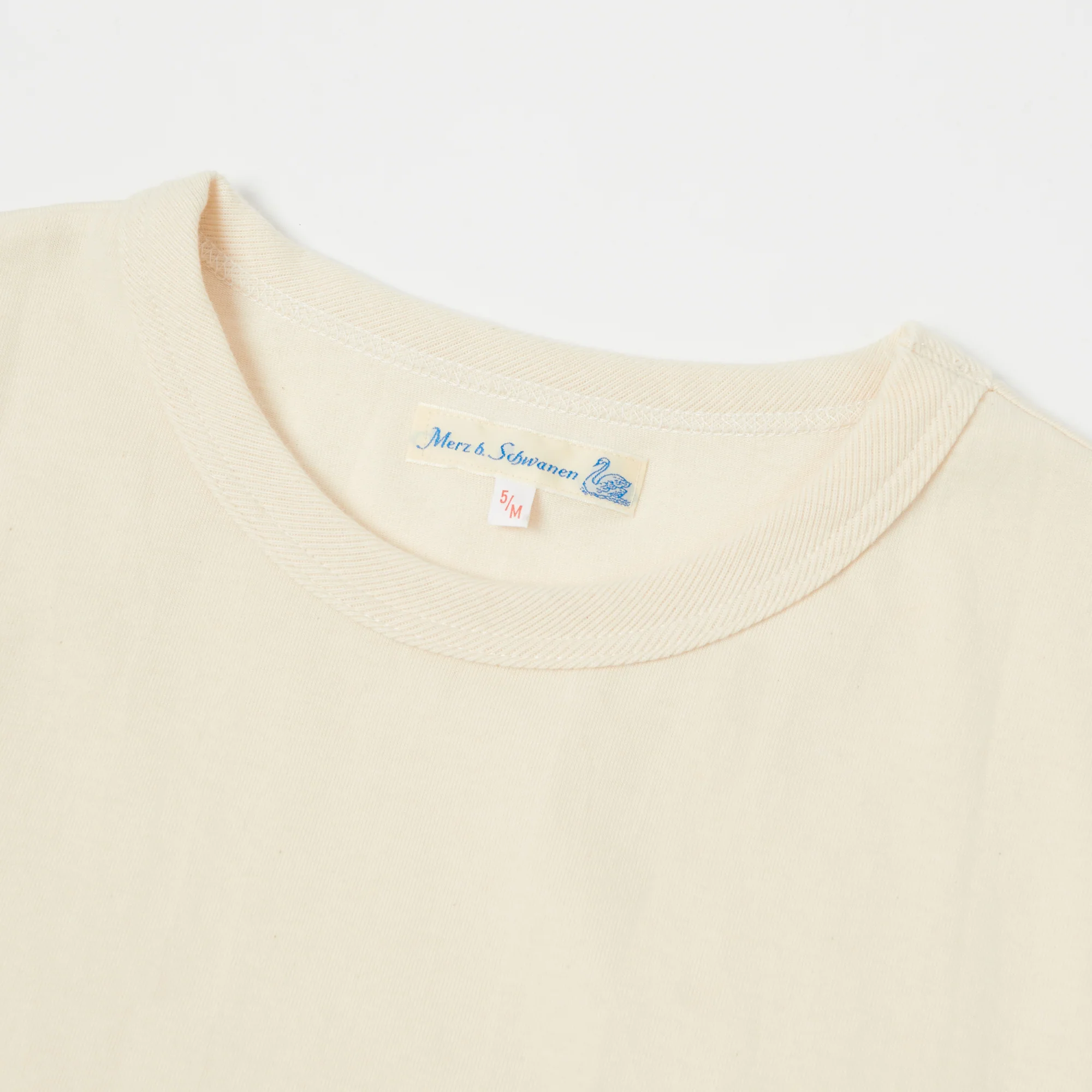 Merz b. Schwanen 214 Relaxed T-Shirt - Nature - Image 2
