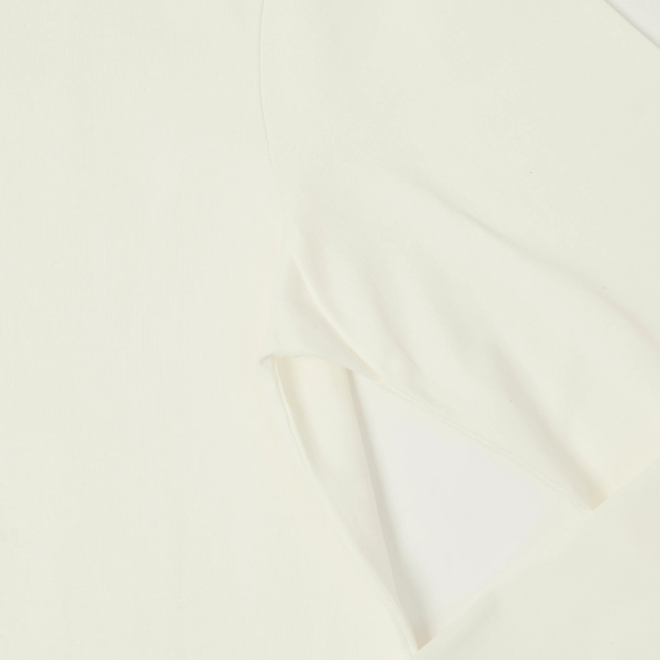 Merz b. Schwanen 2M06 Classic Long Sleeve Henley - White - Image 4