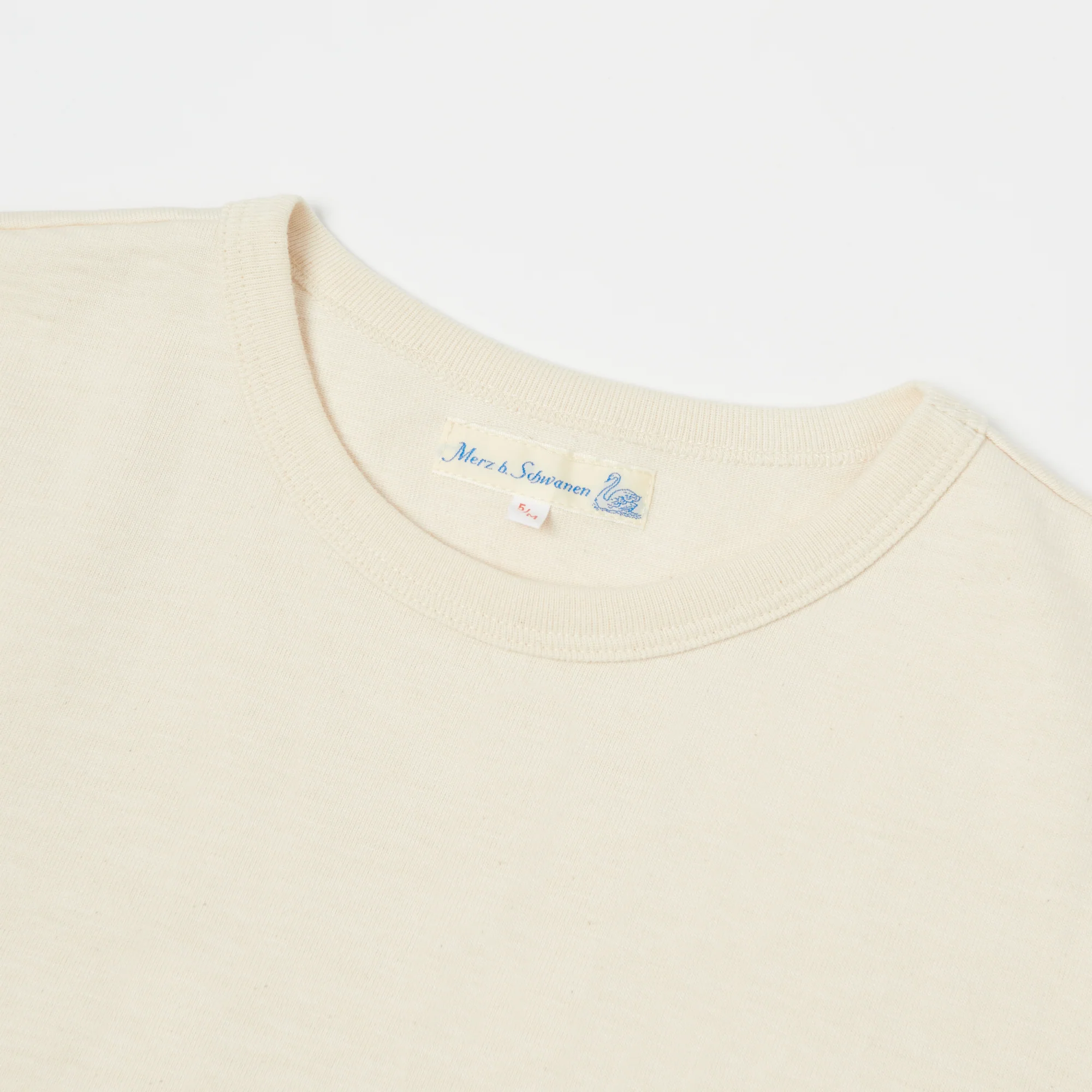Merz b. Schwanen 2S14 Relaxed Heavyweight T-Shirt - Nature - Image 2