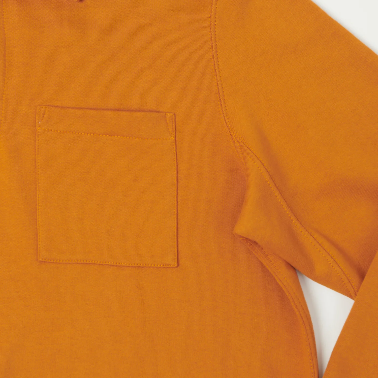 Merz b. Schwanen 342Z Half Zip Sweatshirt - Desert Sun - Image 3