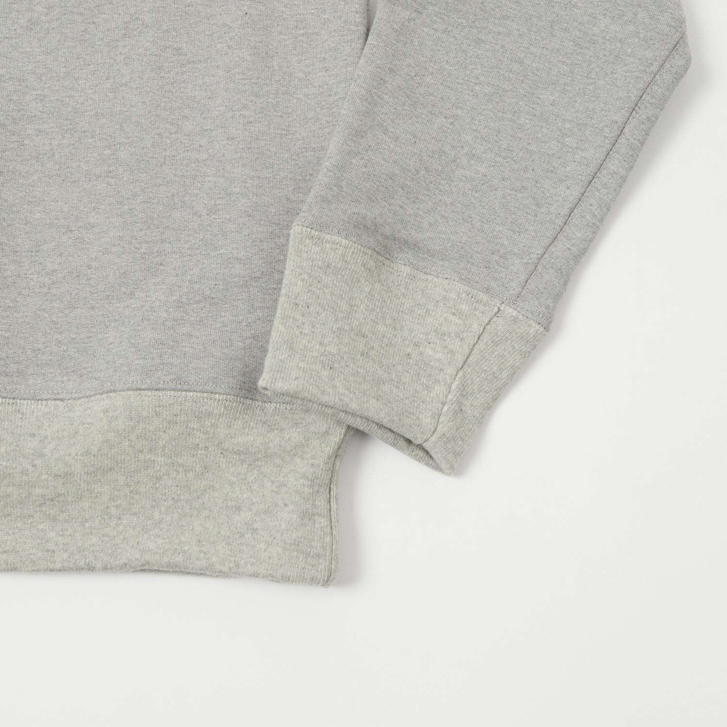 Merz b. Schwanen 3S48 Heavyweight Sweatshirt - Grey Melange - Image 4