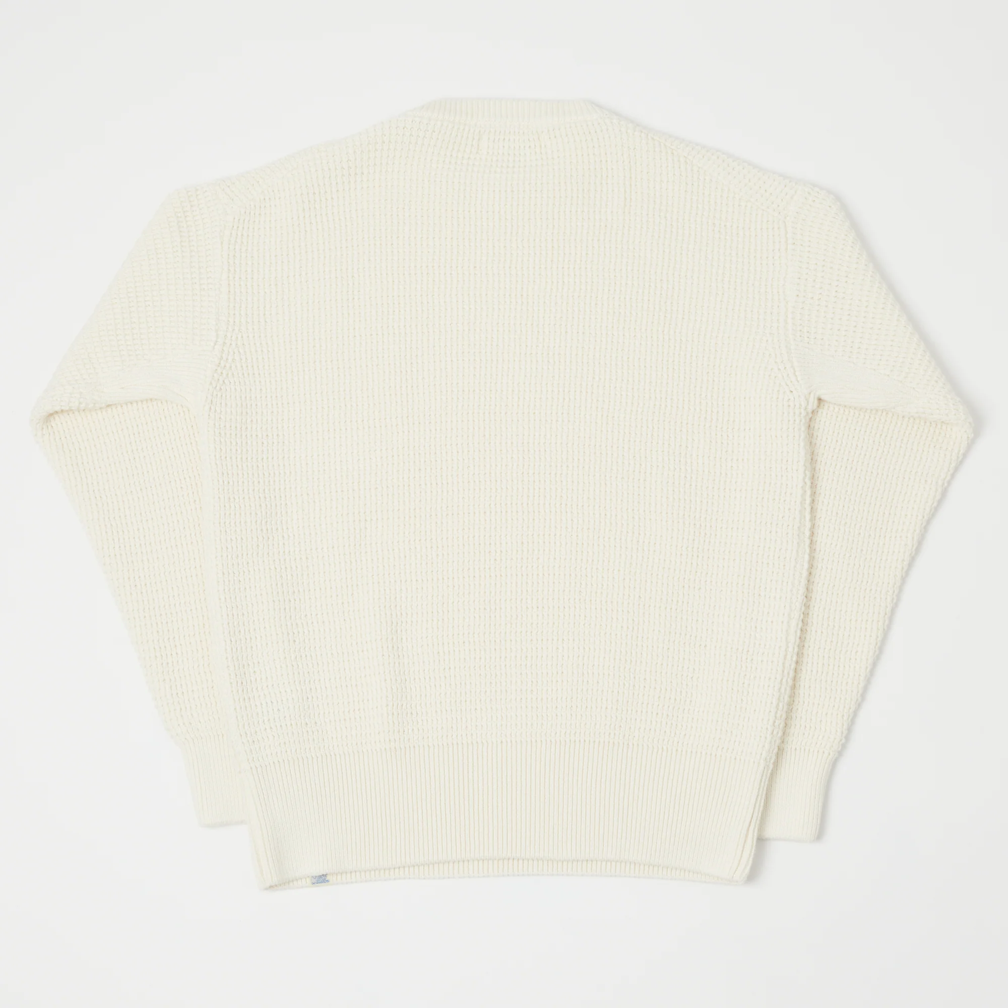 Merz b. Schwanen 'Good Basics' Waffle Knit Pullover - Nature - Image 3