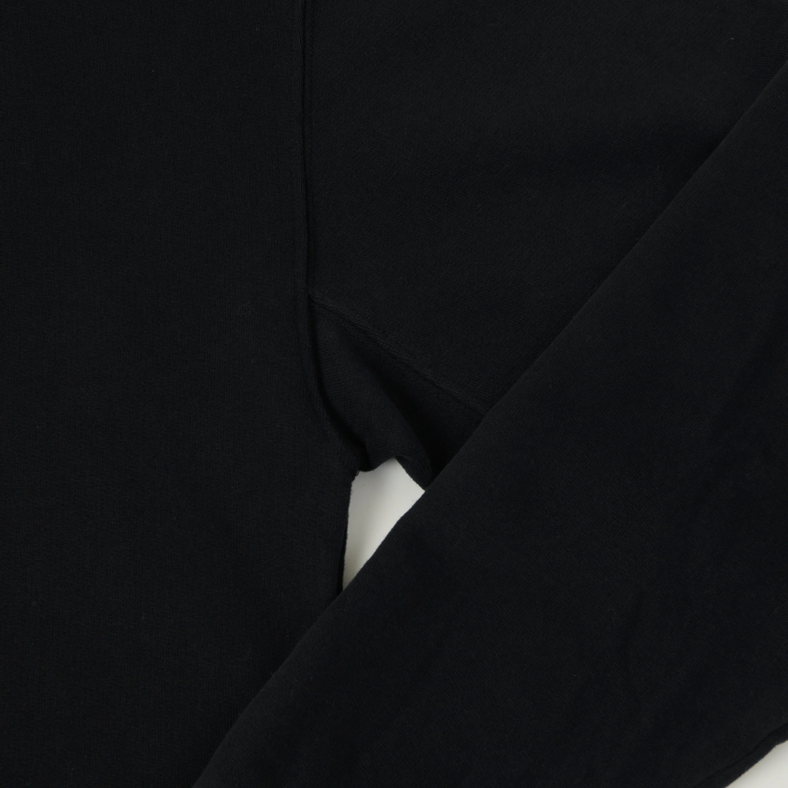 Merz b. Schwanen 'Good Basics' Soft Fleece Sweatshirt - Deep Black - Image 4