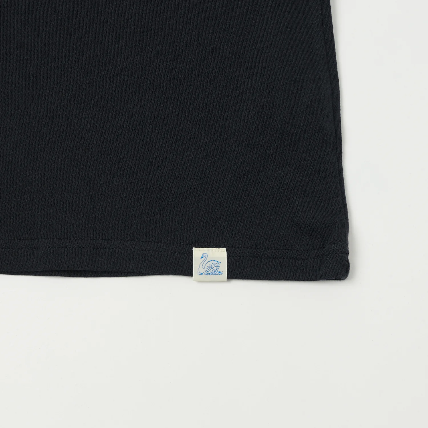 Merz b. Schwanen 'Good Basics' Vintage Wash T-Shirt - Charcoal - Image 3