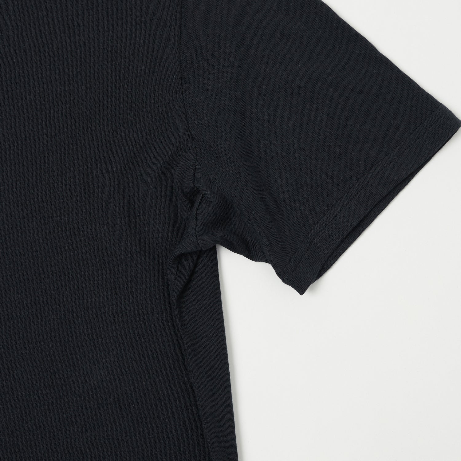 Merz b. Schwanen 'Good Basics' Vintage Wash T-Shirt - Charcoal - Image 4