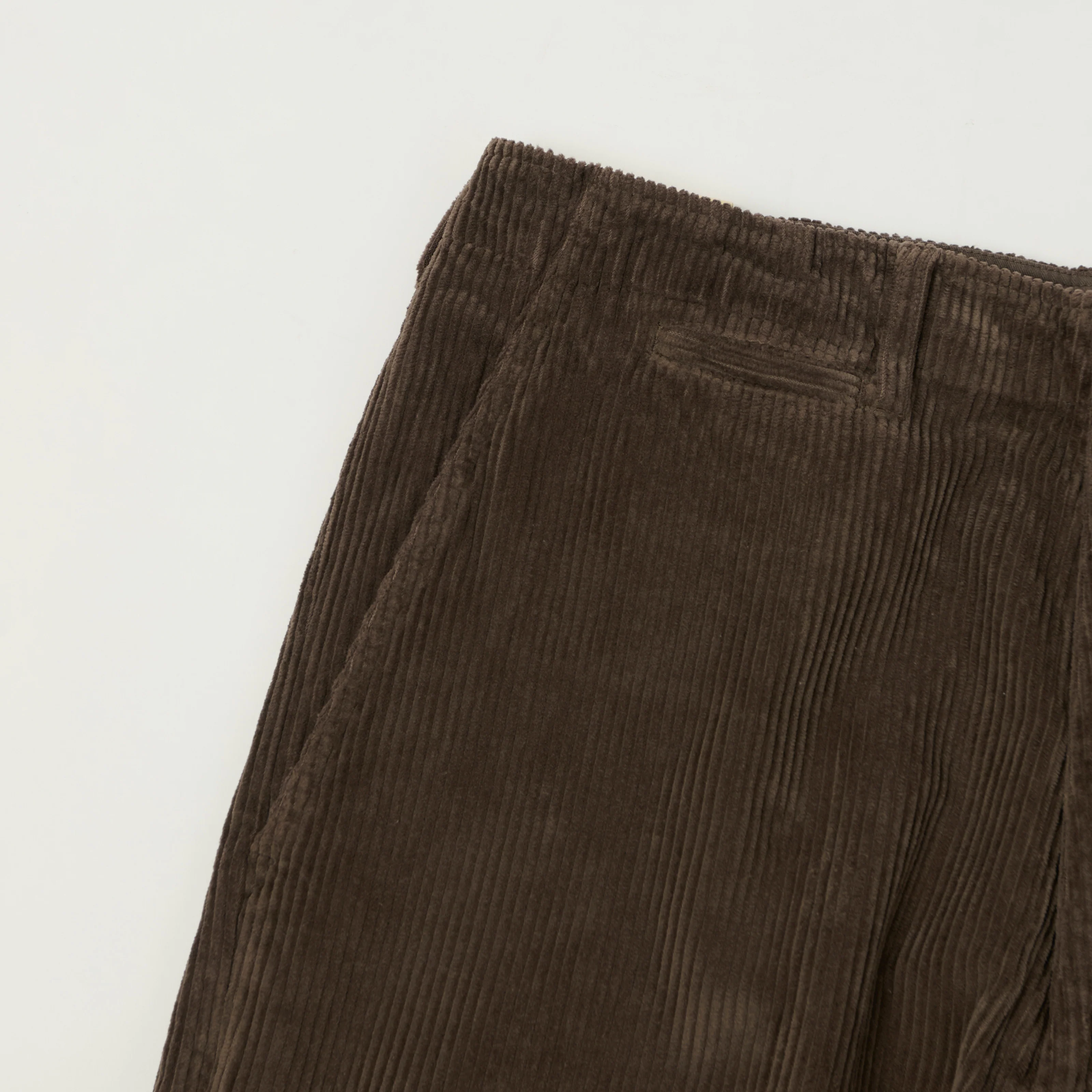 Merz b. Schwanen 'Good Basics' Organic Cotton Corduroy Chinos - Chocolate - Image 3