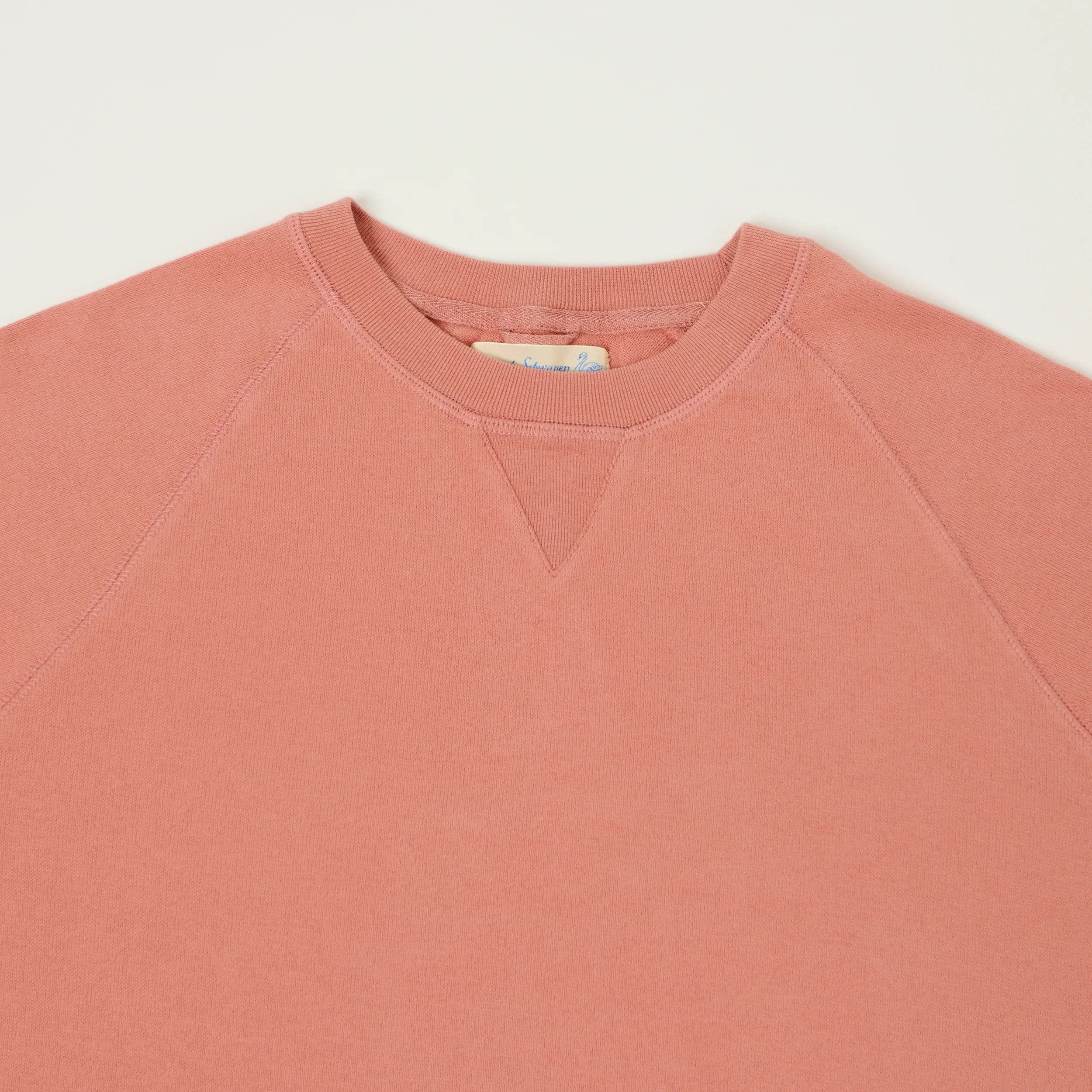 Merz b. Schwanen 'Good Basics' Organic Cotton Sweatshirt - Rosewood - Image 2