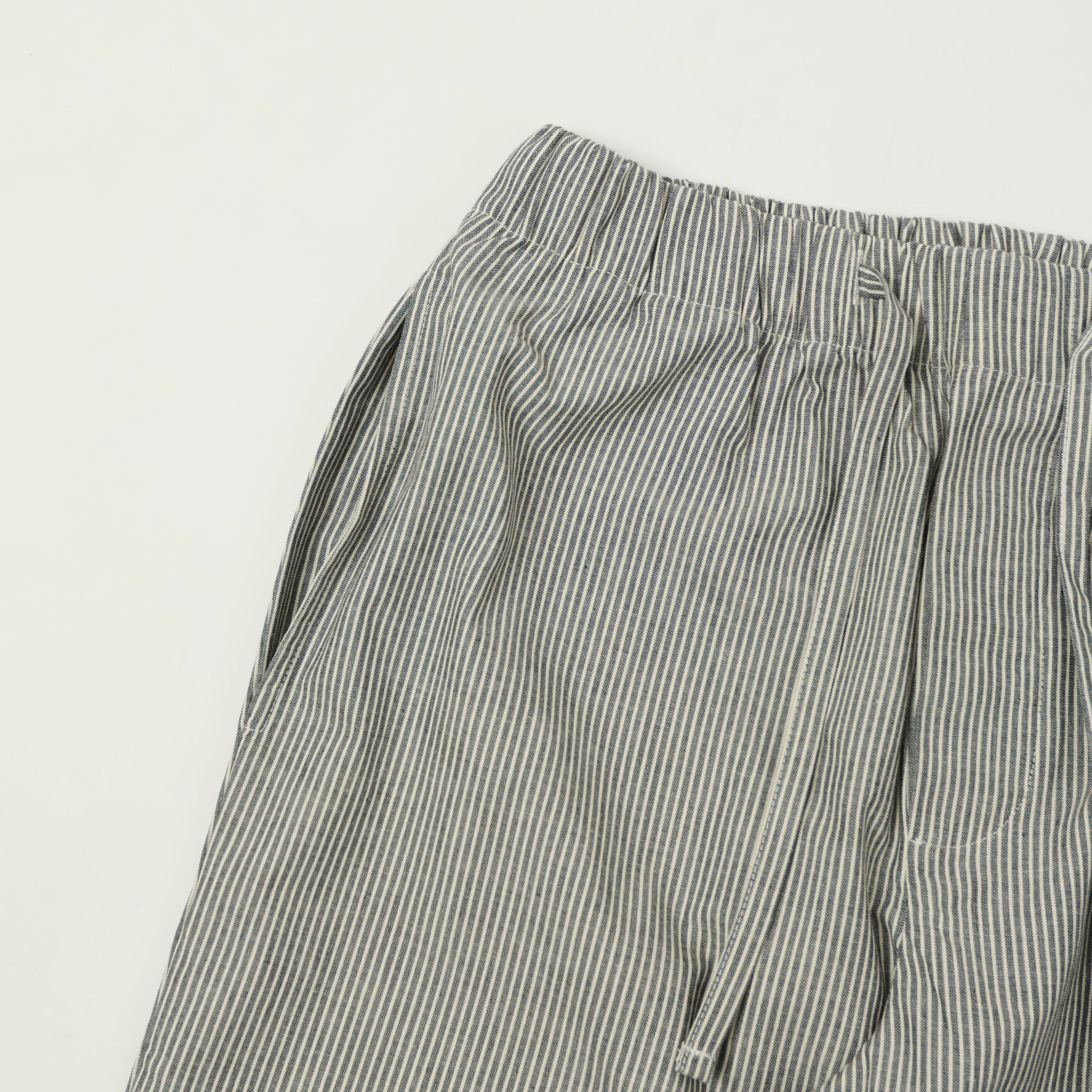 Merz b. Schwanen 'Good Basics' Pyjama Pants - Deep Black/Natural - Image 3