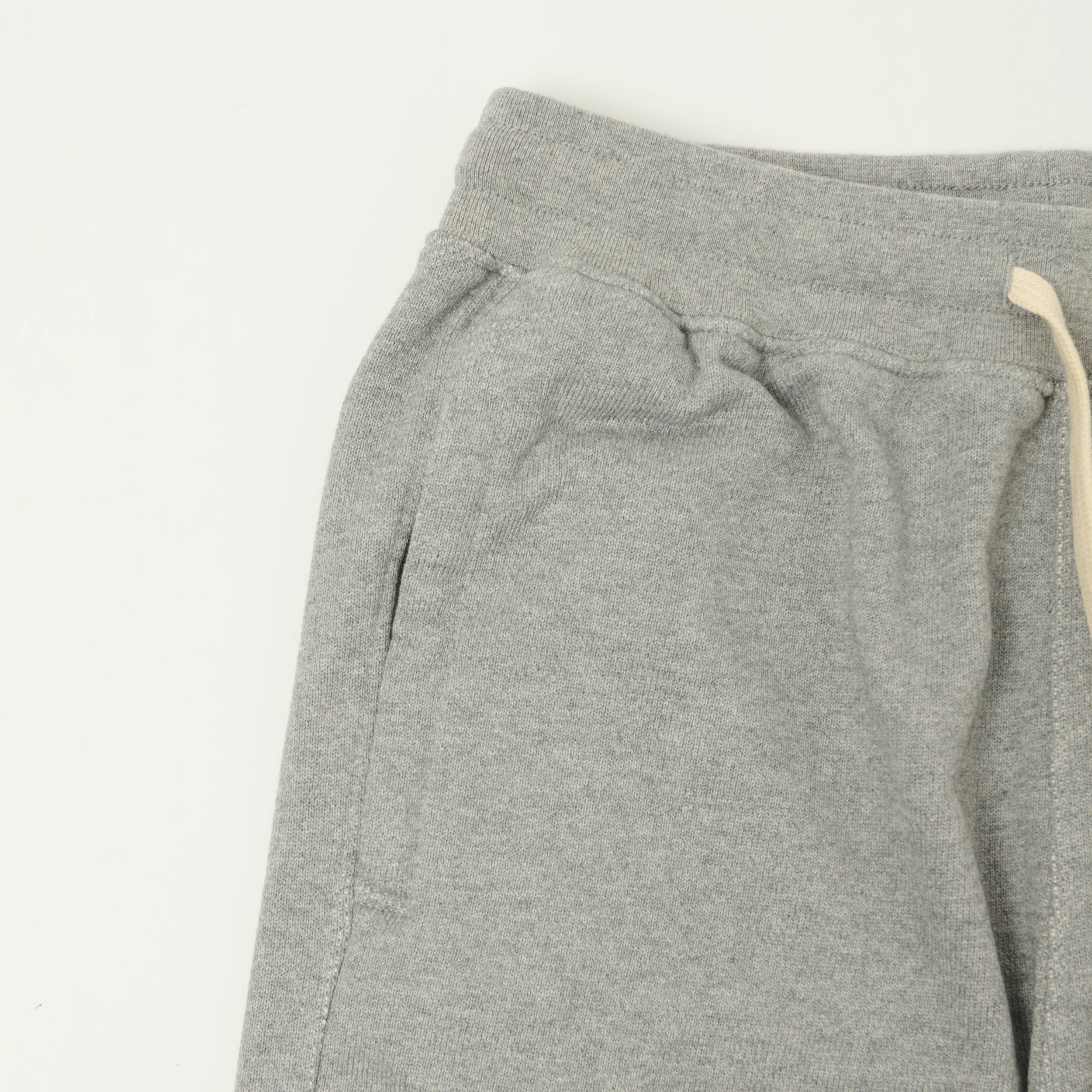 Merz b. Schwanen 'Good Basics' Straight Leg Sweatpants - Grey Melange - Image 4