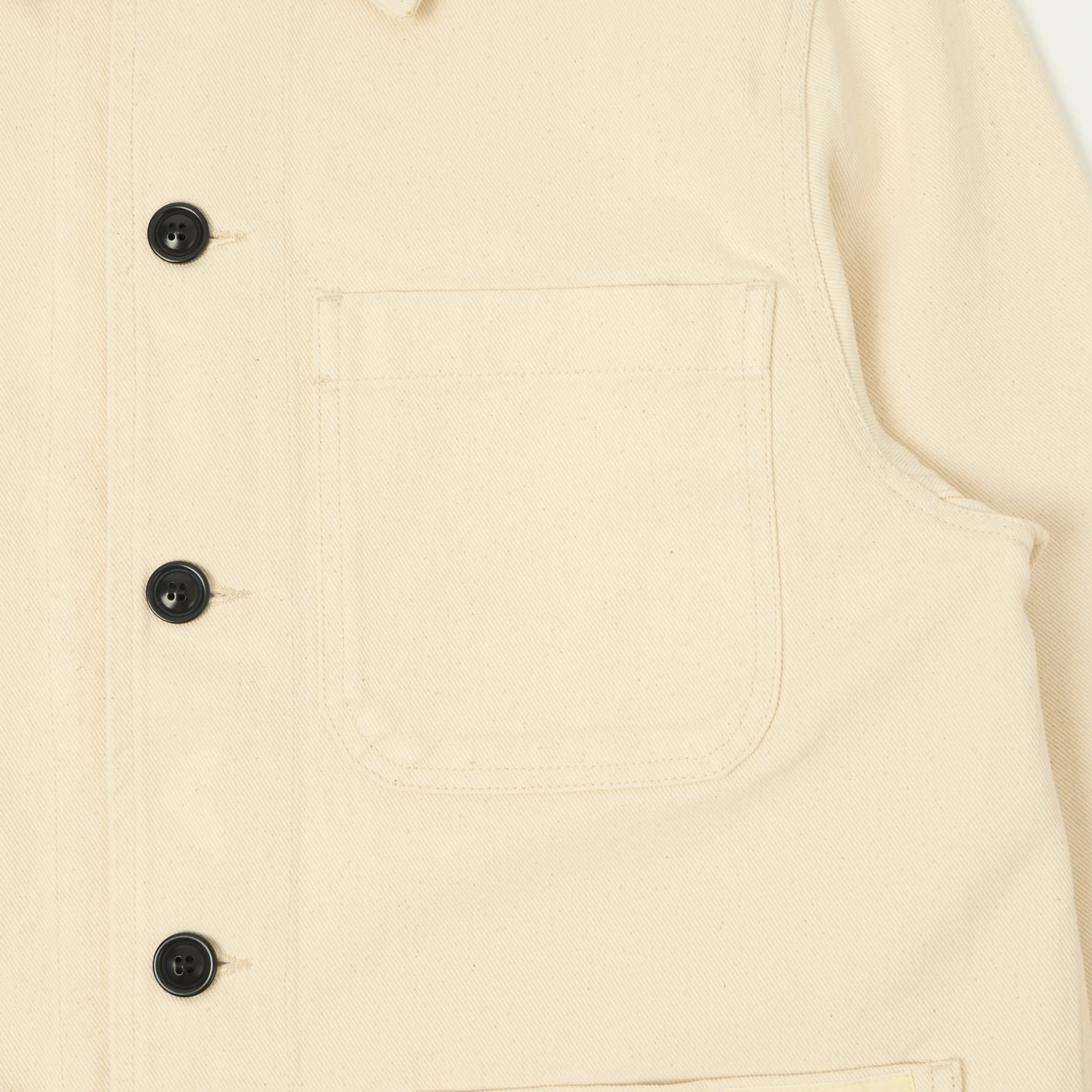 Merz b. Schwanen 'Good Basics' Work Jacket - Nature - Image 3