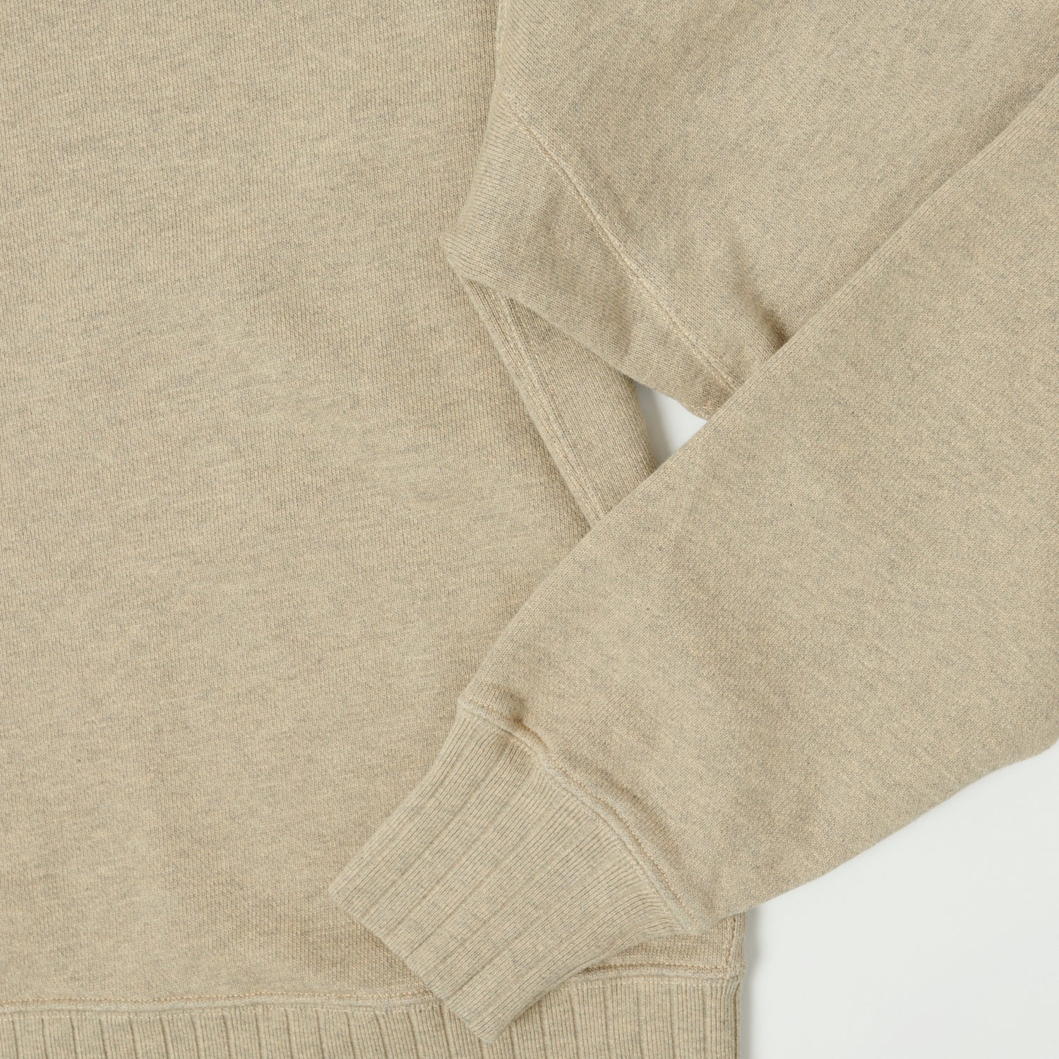 Merz b. Schwanen 'Good Basics' Relaxed Sweatshirt - Vintage Grey Melange - Image 4