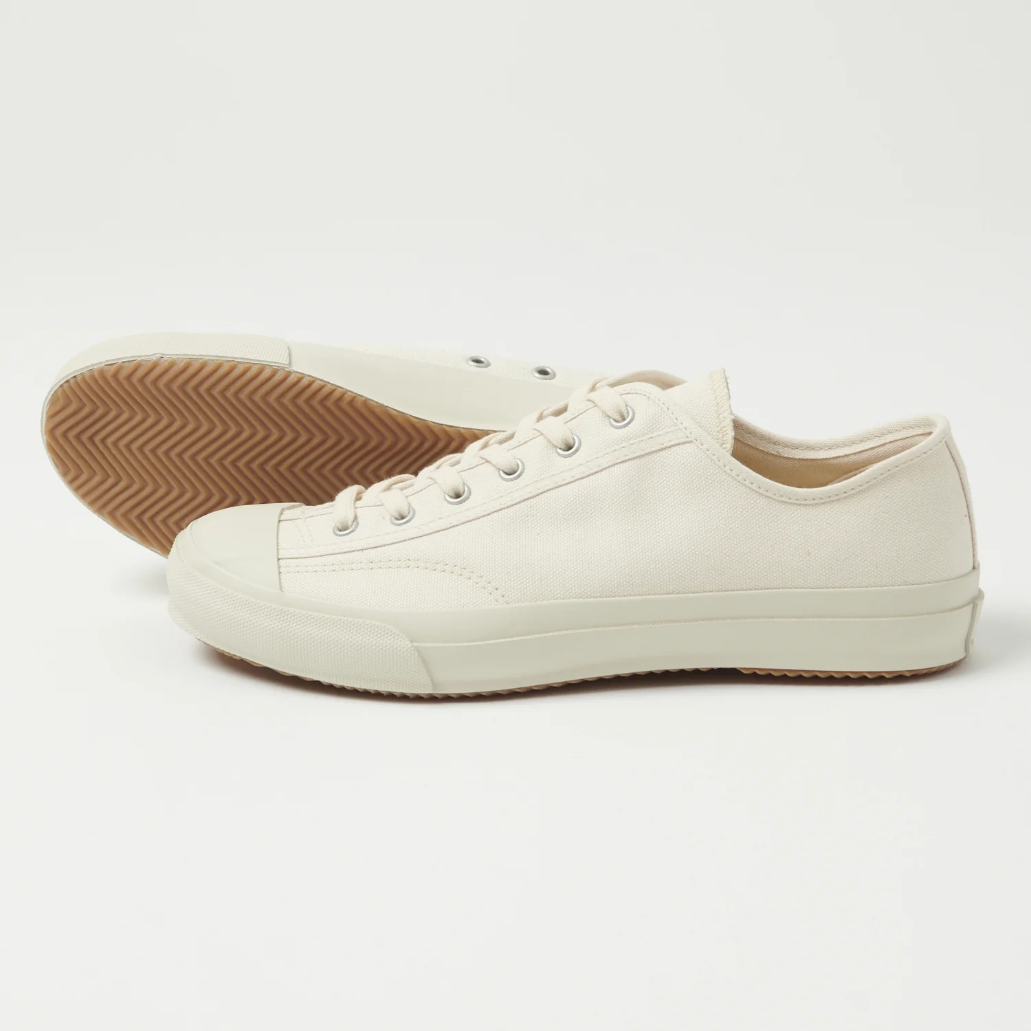 Moonstar 'Gym Classic' Rubber Sole Canvas Sneaker - White - Image 3